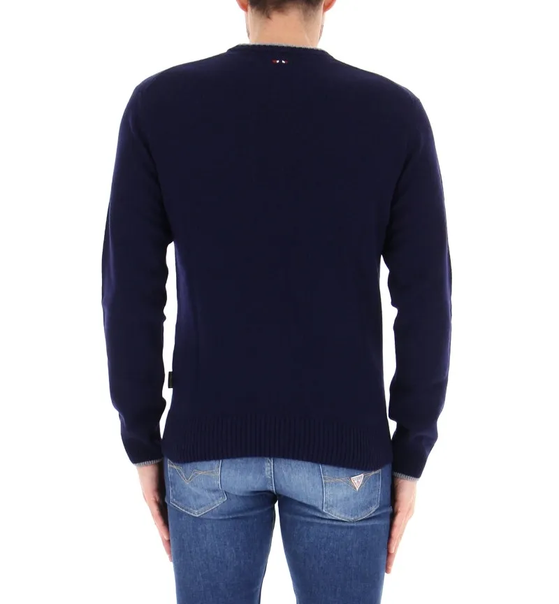 Maglione misto lana