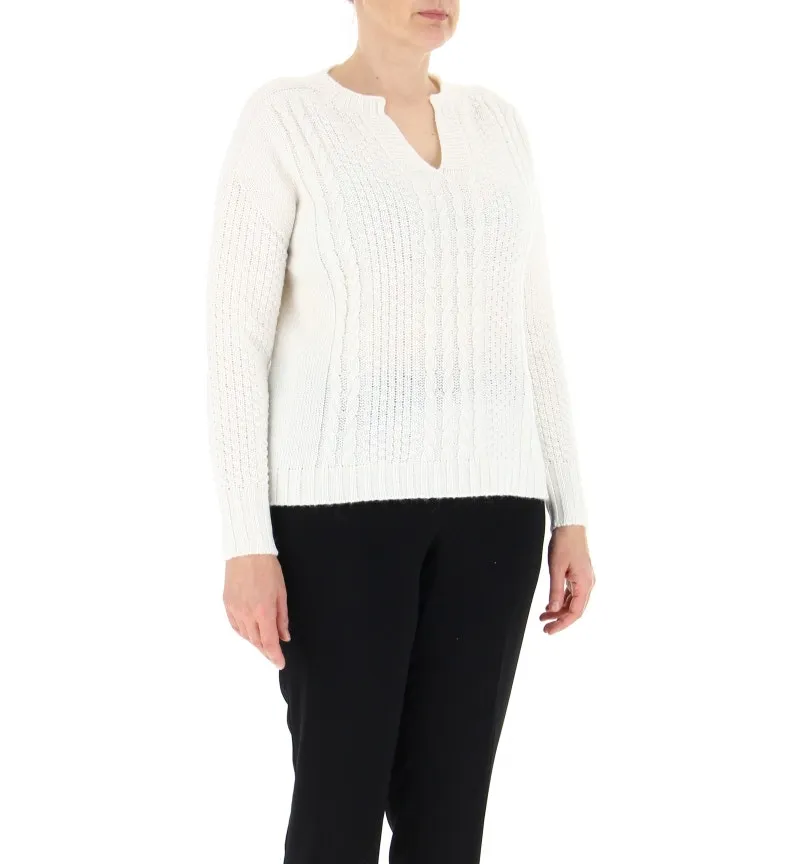 Maglione scollo V