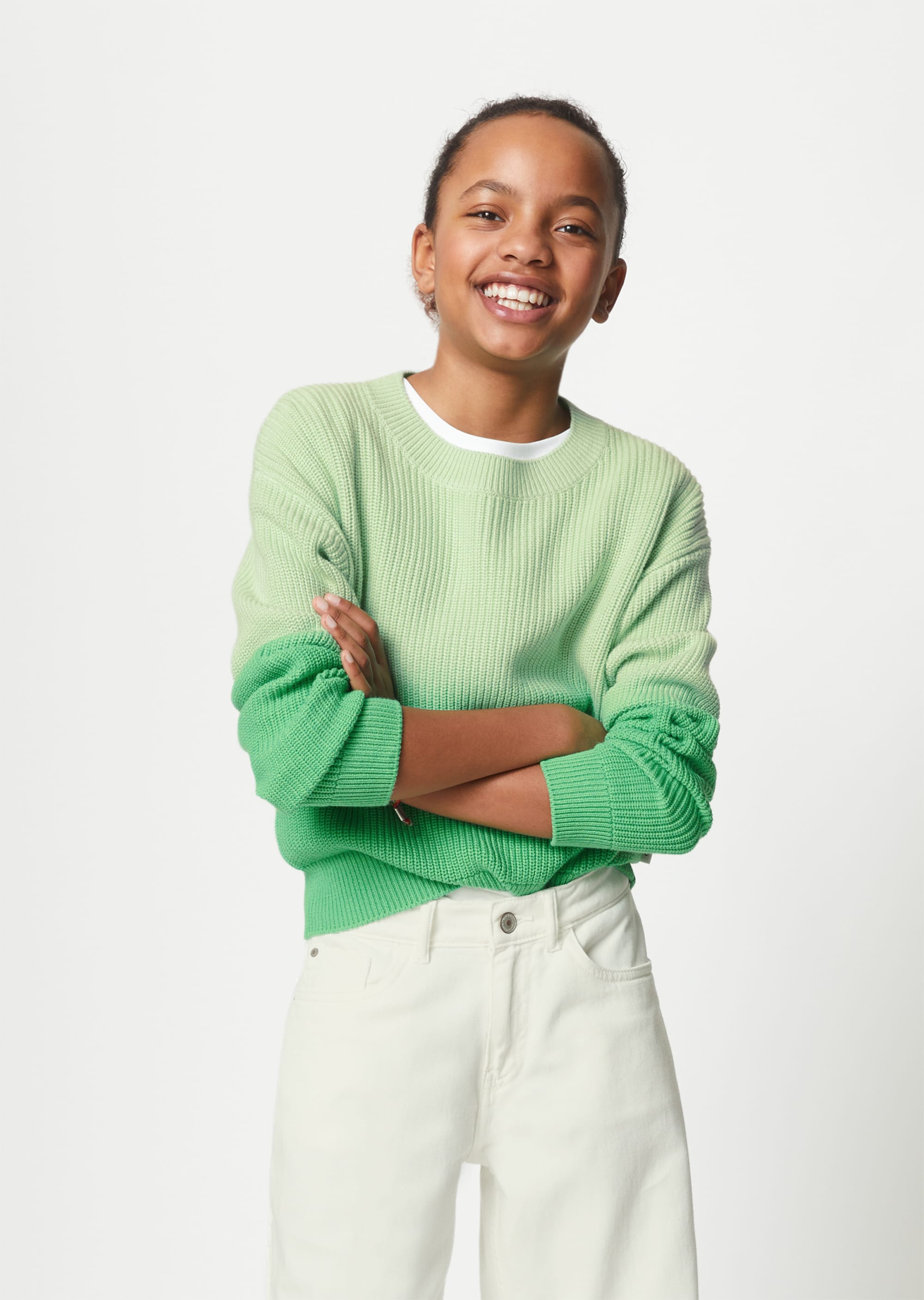 Maglione TEENS-GIRLS con una fresca sfumatura di colore