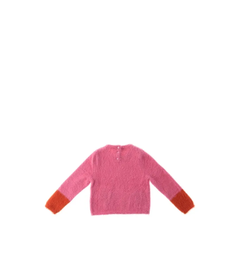 Maglione tessuto peloso