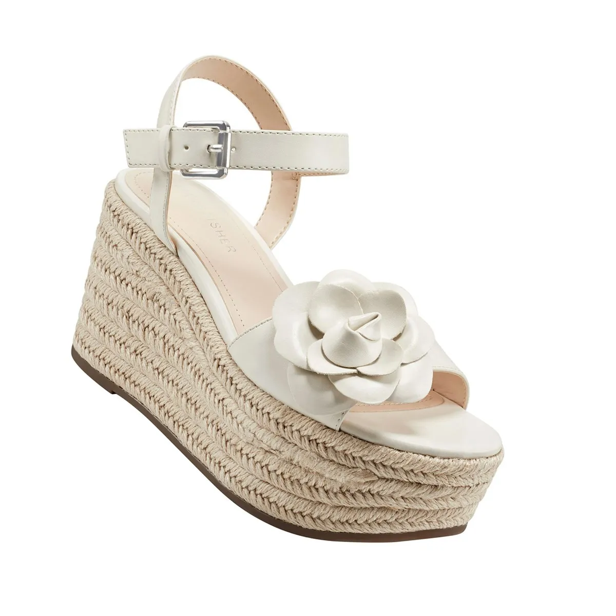 Marc Fisher Sandali Risparmio Venom Espadrillas Platform Sandalo Donna Avorio