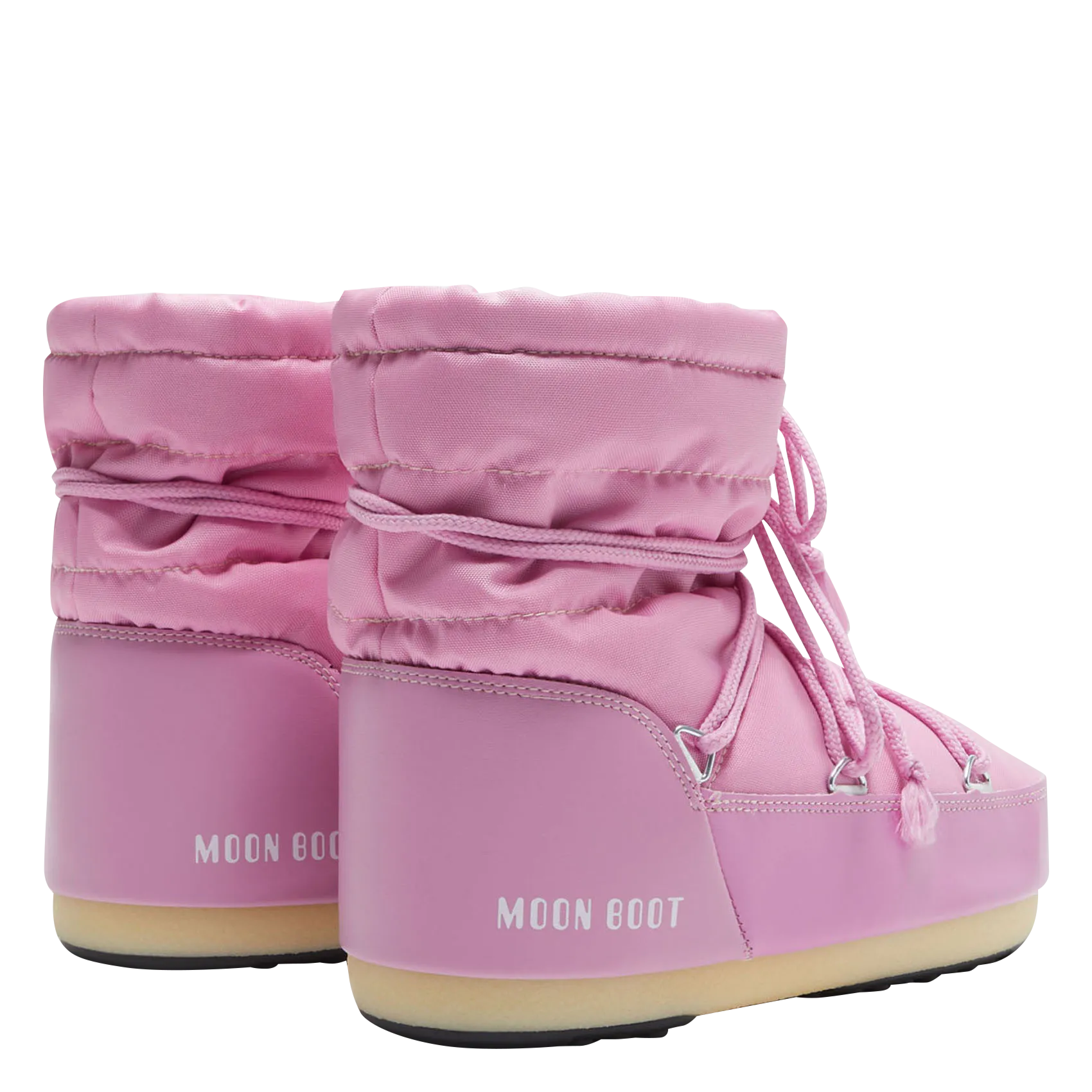  MOON BOOT   LIGHT LOW NYLON - Stivaletti stringati | Rosa