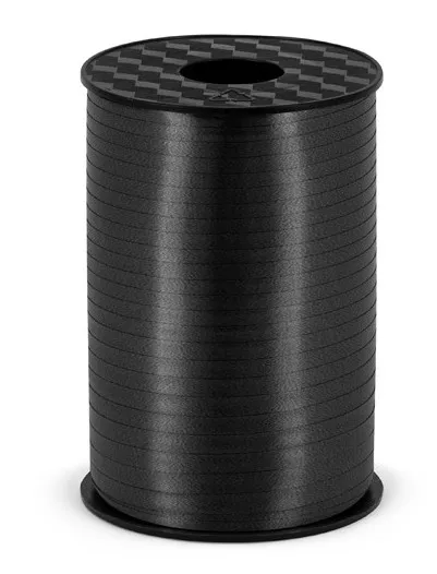 Nastro regalo Hong Kong nero 225m