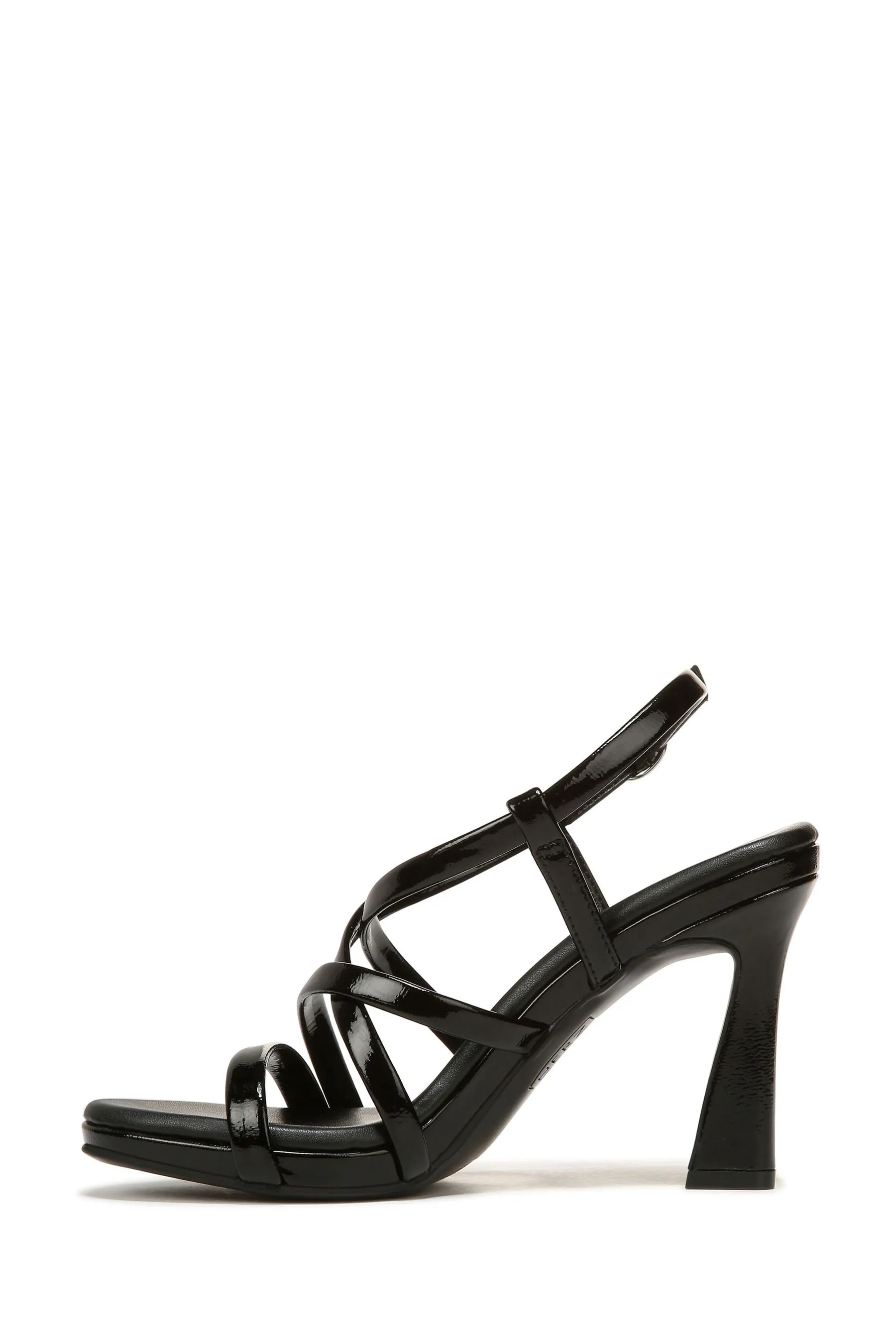 Naturalizer - Luisa - Nero in pelle verniciata con cinturini - Sandali