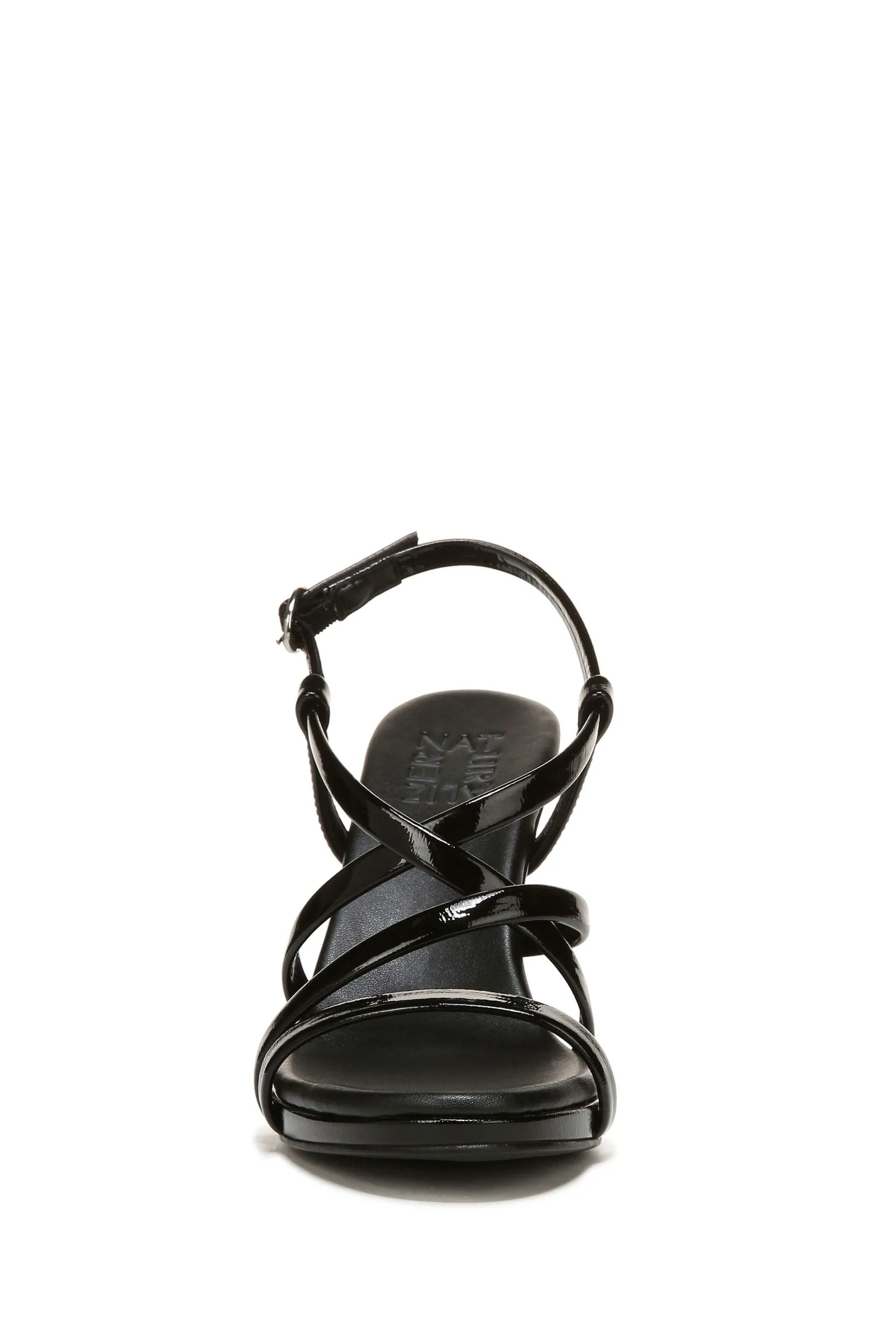 Naturalizer - Luisa - Nero in pelle verniciata con cinturini - Sandali