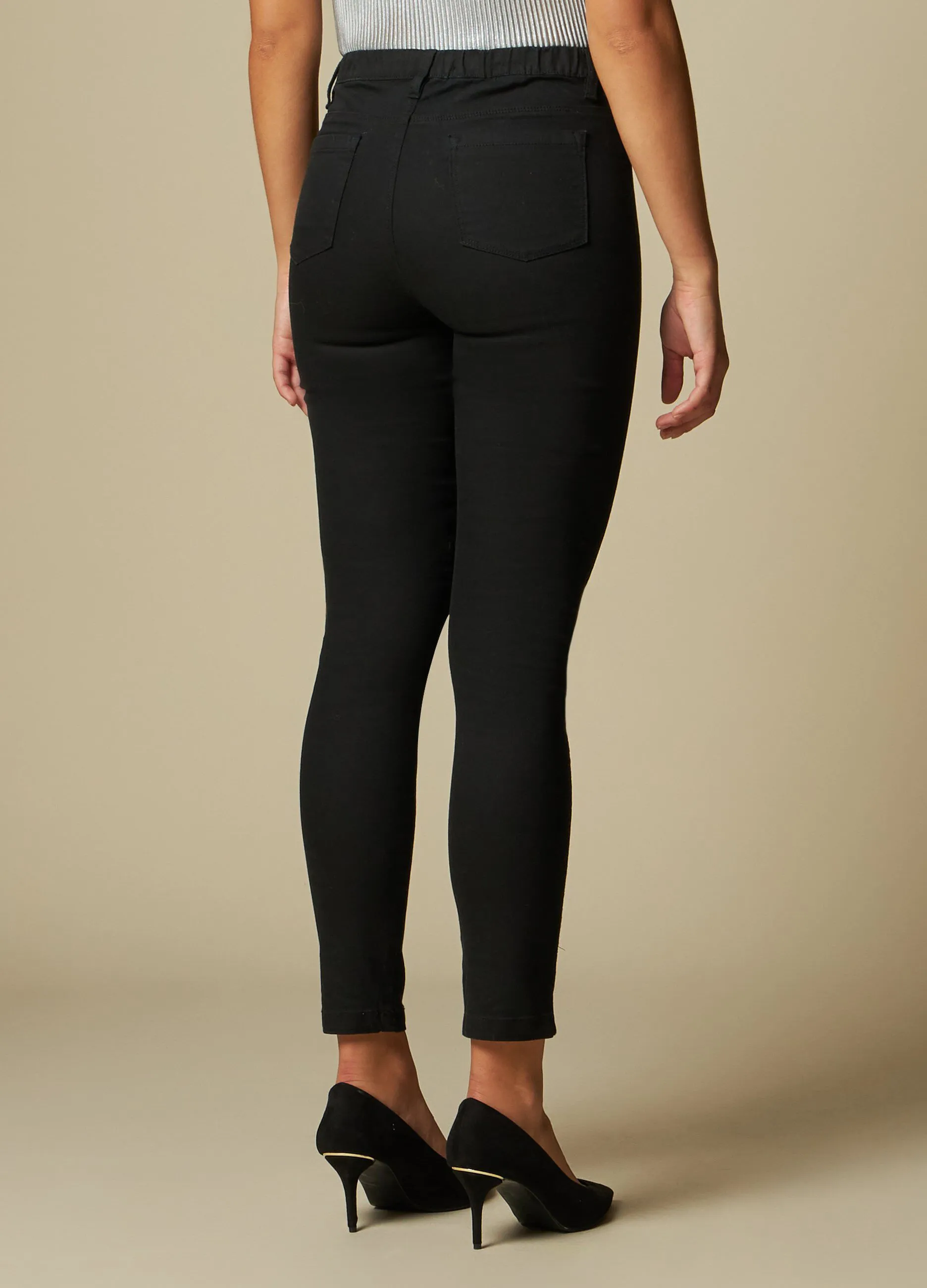 NICE & CHIC  Treggings in cotone stretch donna