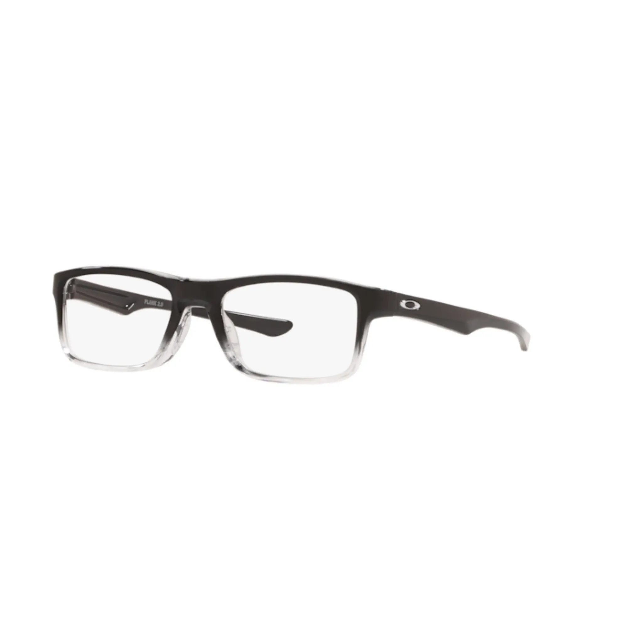   Oakley OX 8081 Plank 2.0 808112 Polished Black Clear Fade | Occhiale Da Vista Unisex 