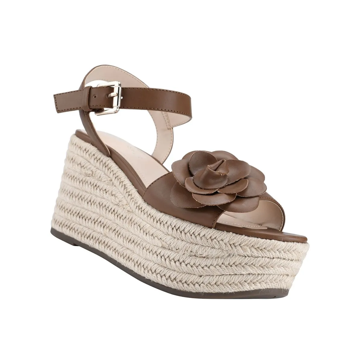 Offerte sandali Marc Fisher Venom Espadrillas Platform Sandalo Donna Cognac