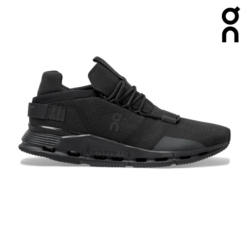 On Running Men Cloudnova - Black / Eclipse