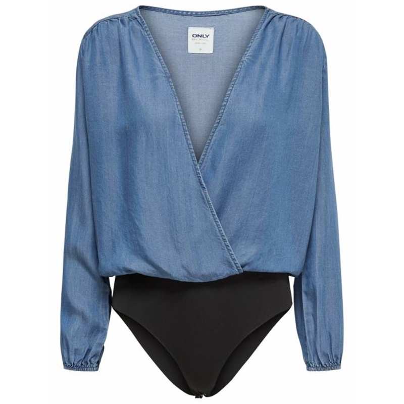 Only camicia body in jeans