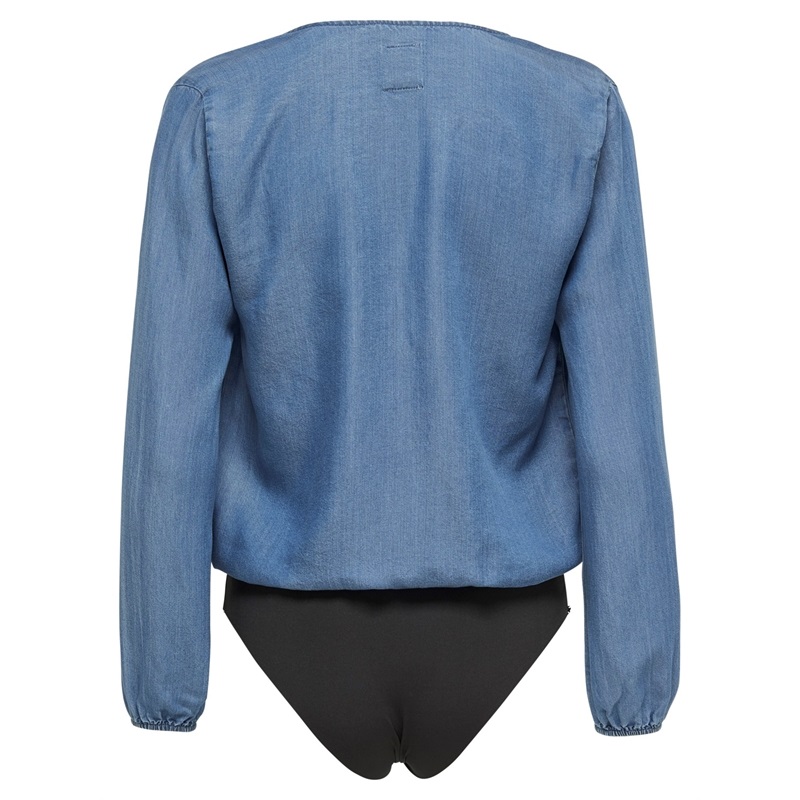 Only camicia body in jeans