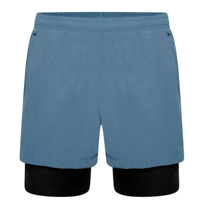 Pantaloncini 2 in 1 da uomo Dare2B Recreate II (blu stellare)