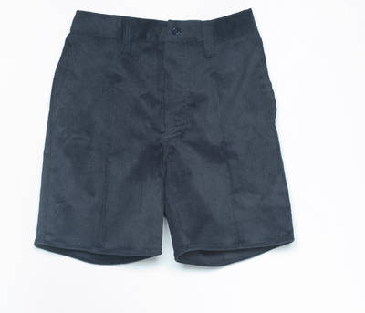 Pantalone corto velluto donna