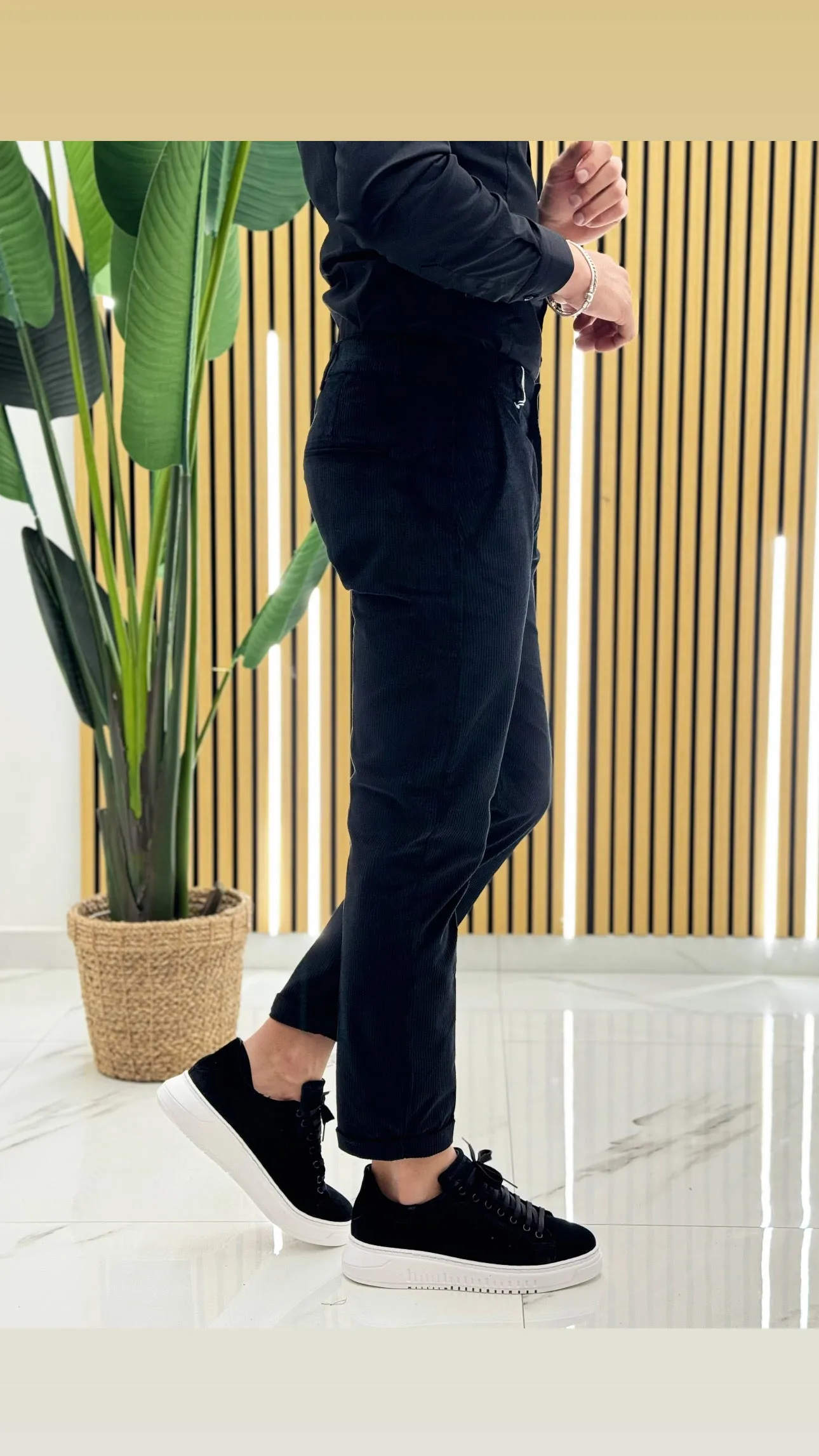 Pantalone Costine Velluto