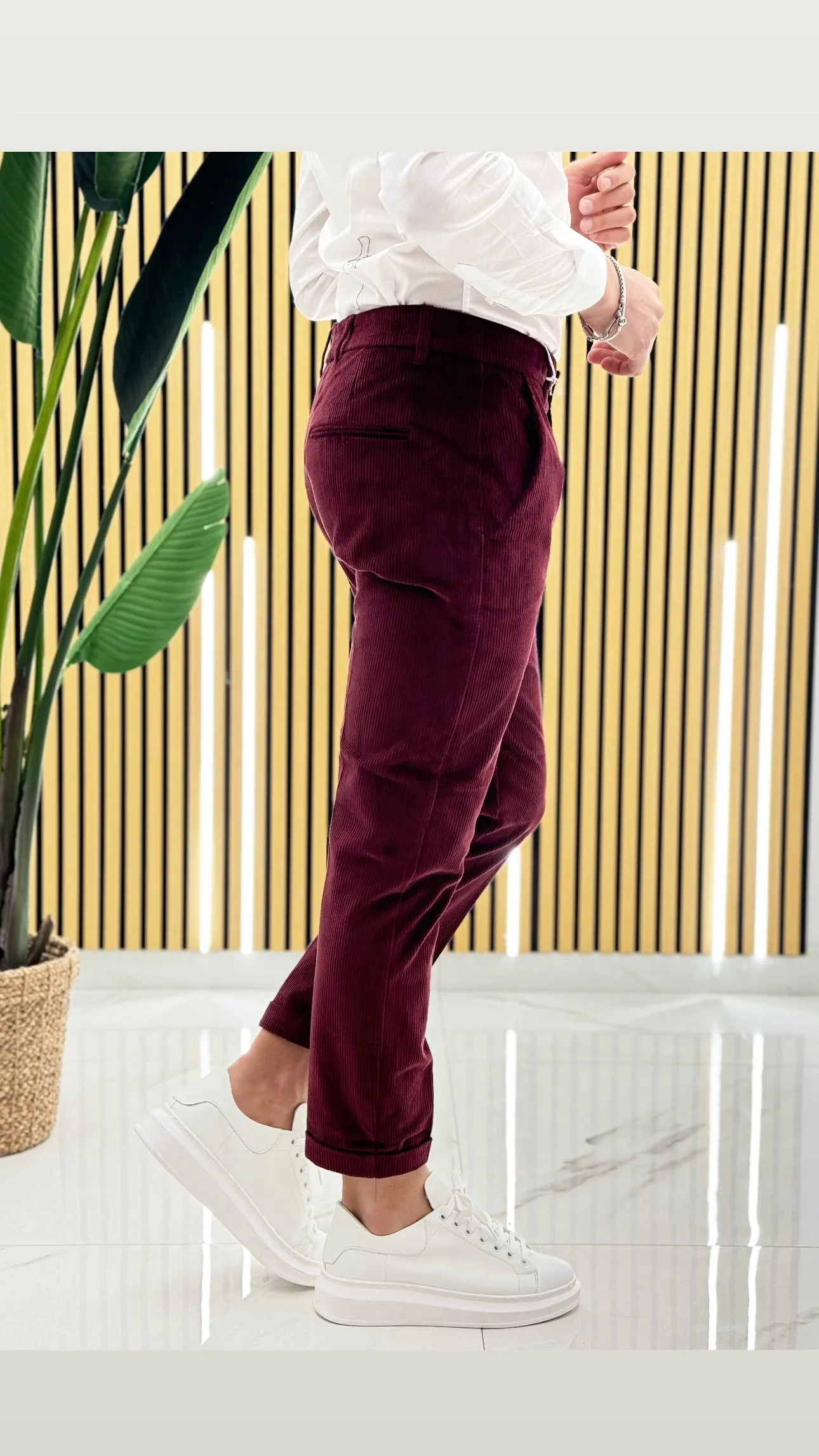 Pantalone Costine Velluto