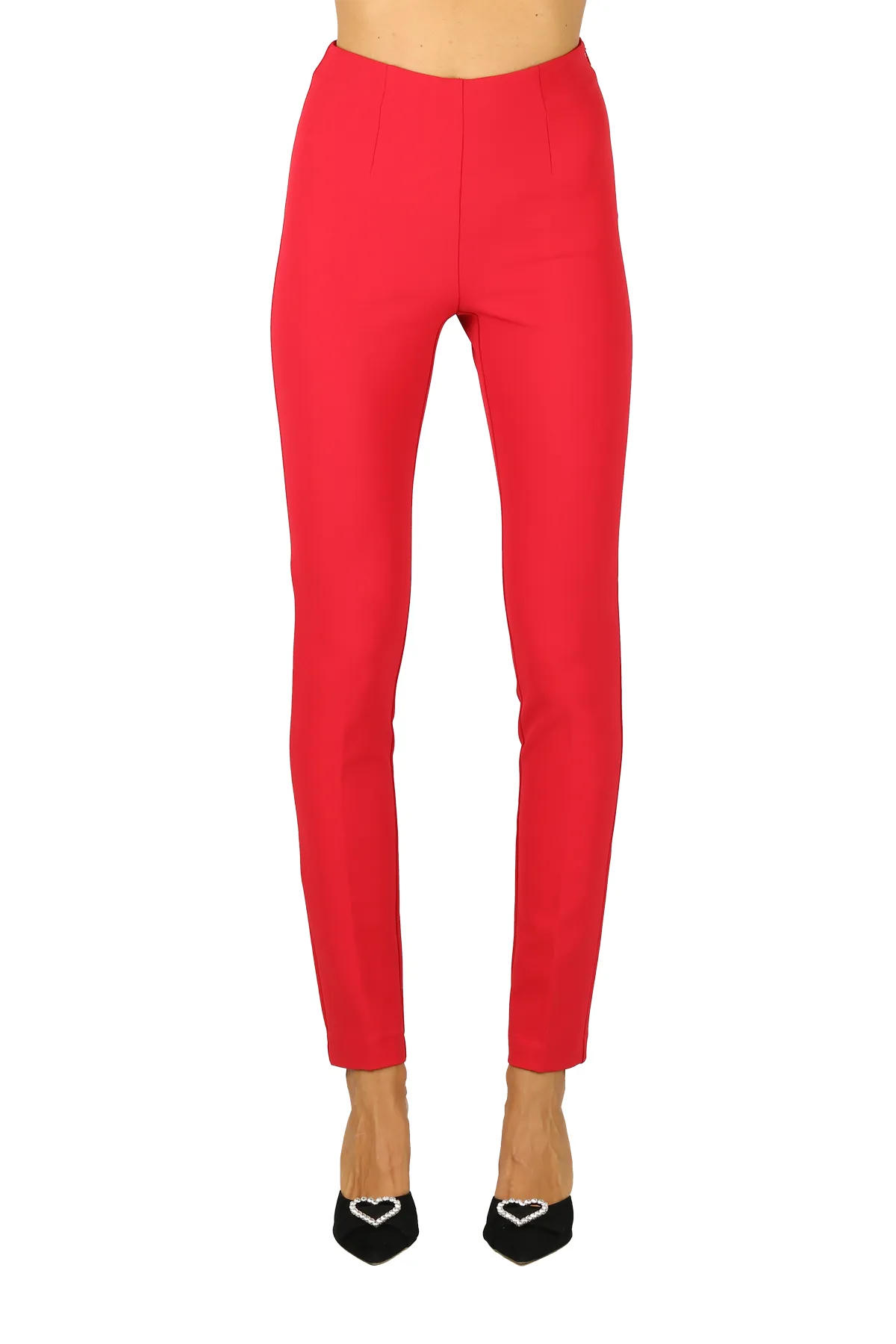 PANTALONE VITA ALTA IN CREPE