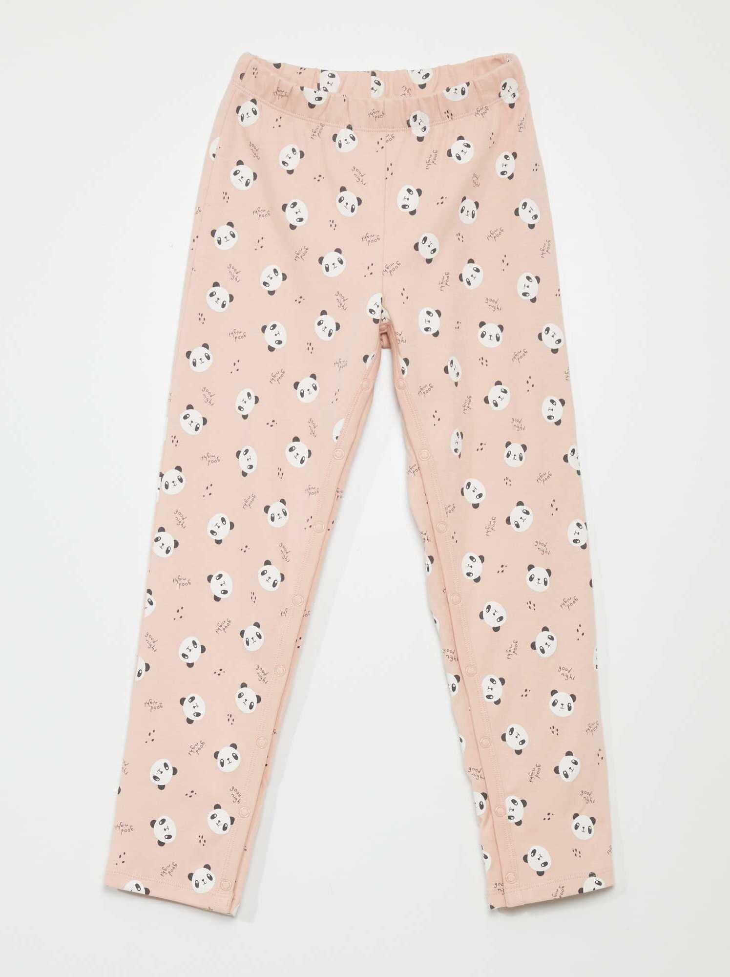 Pantaloni con apertura a pressione - So Easy - ROSA