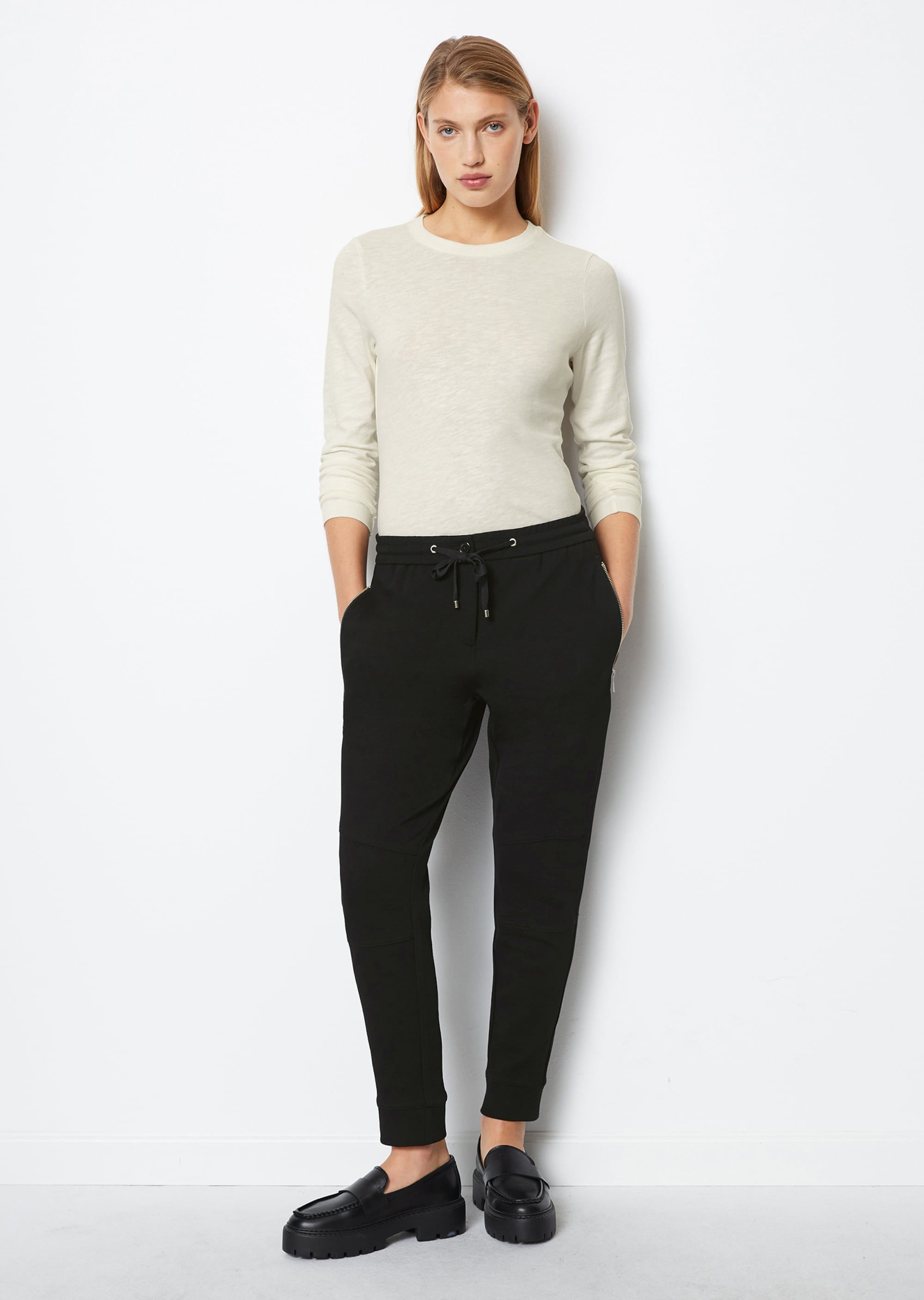 Pantaloni da ginnastica modello LONTTA in twill di cavalleria
