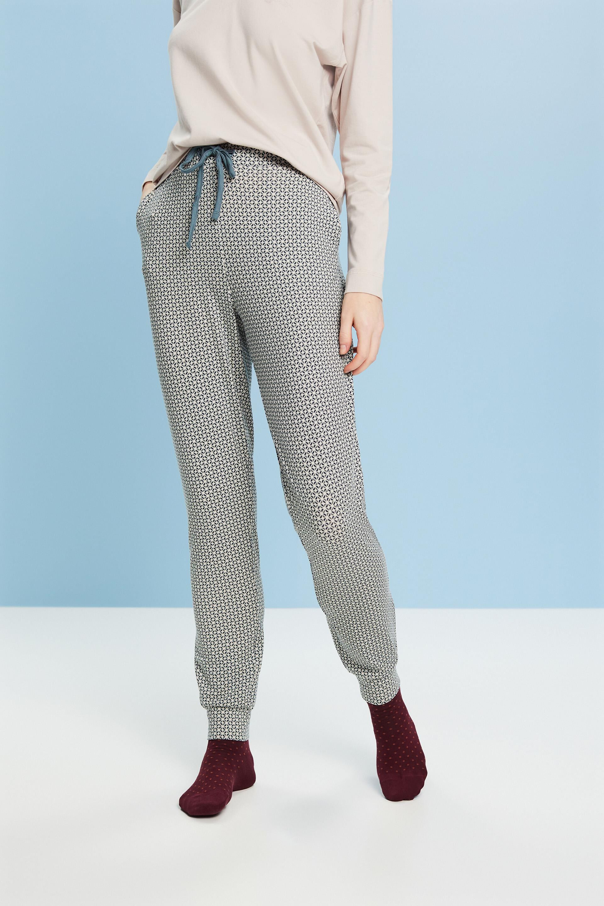 Pantaloni da pigiama in jersey stampati