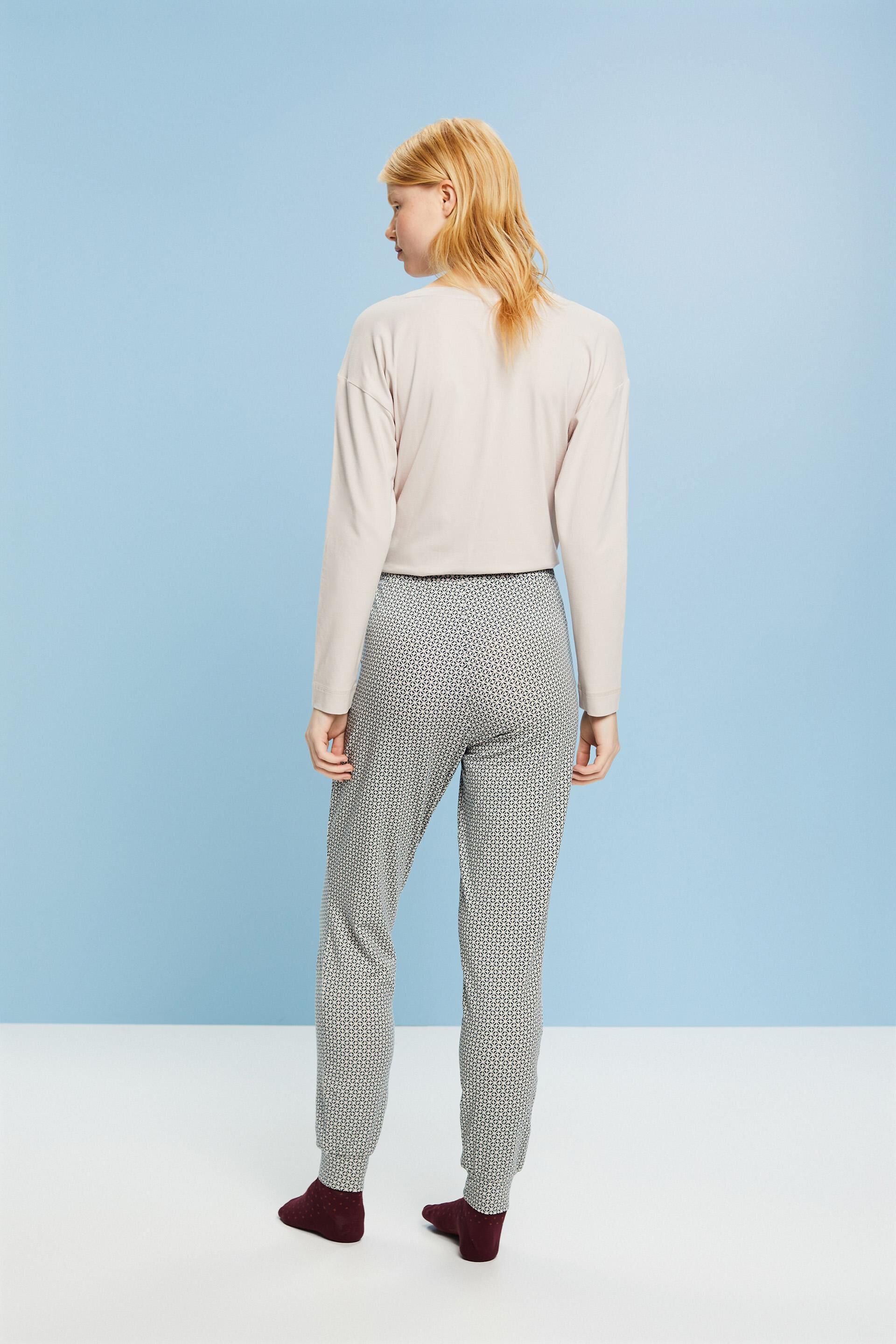 Pantaloni da pigiama in jersey stampati