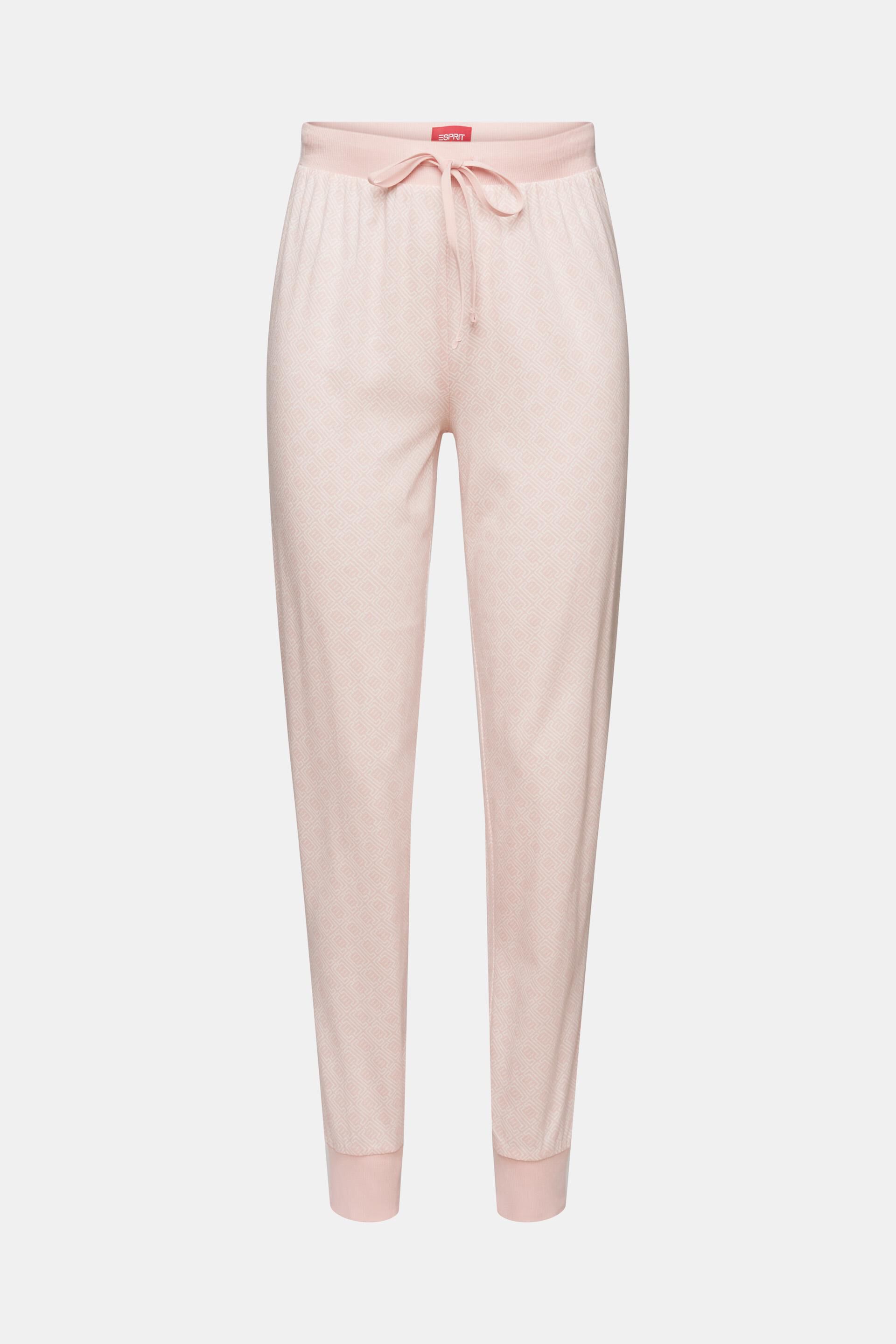 Pantaloni del pigiama in jersey stampato