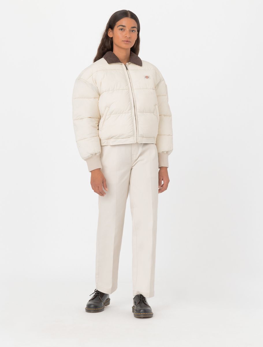 PANTALONI Donna DICKIES ELIZAVILLE DK0A4XKB F90 WHITECAP GRAY