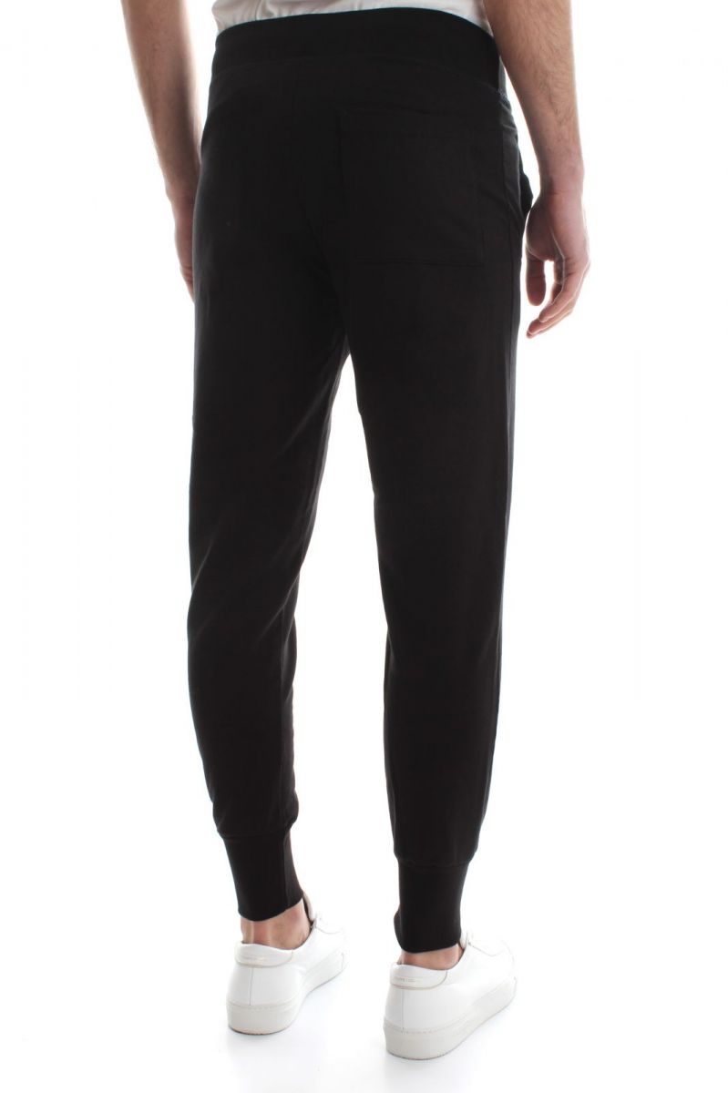 PANTALONI JOGG E LEGGINGS Uomo CONVERSE 10007310 FLEECE PANT A01 BLACK