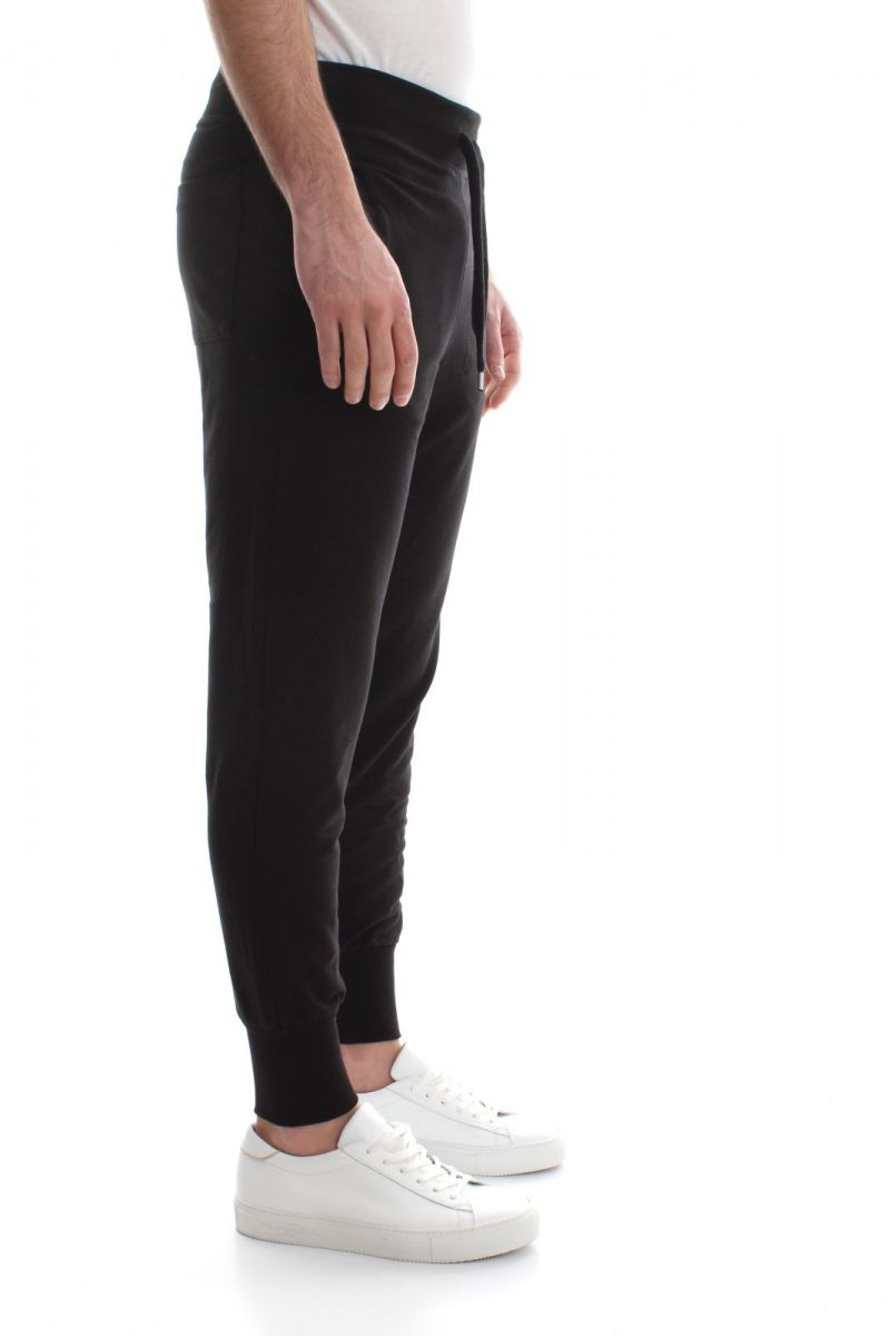 PANTALONI JOGG E LEGGINGS Uomo CONVERSE 10007310 FLEECE PANT A01 BLACK