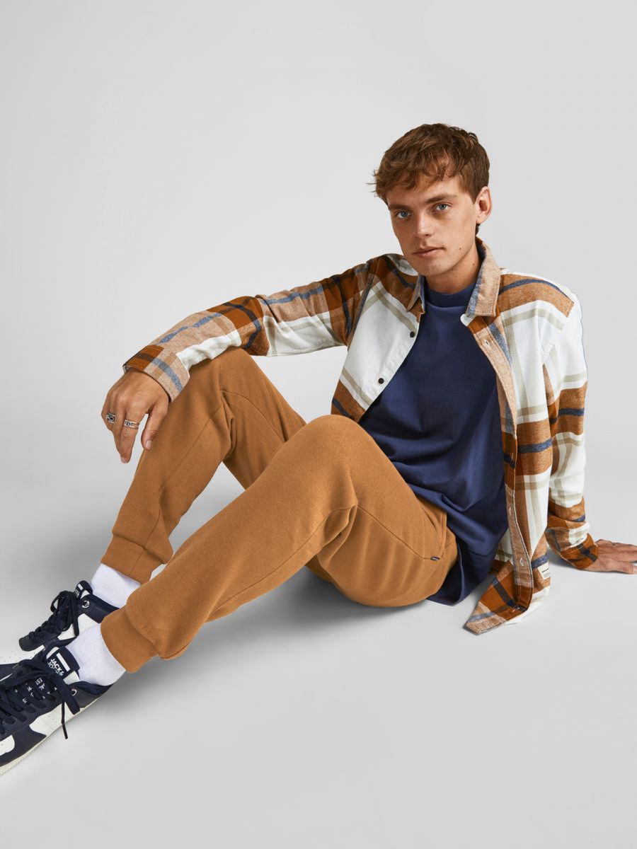 PANTALONI JOGG E LEGGINGS Uomo JACK&JONES 12211027 WILL RUBBER