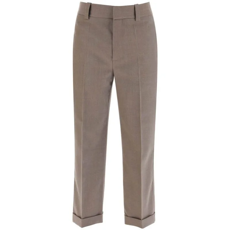 Pantaloni sartoriali cropped