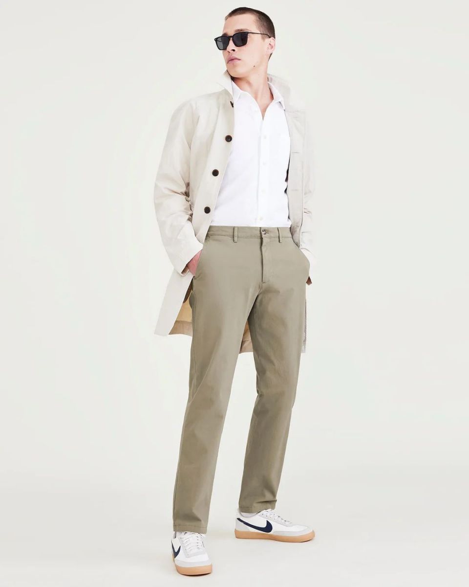 PANTALONI Uomo DOCKERS 75807 0143 - SMART 360 FLEX MOTION CHINO 0143 CAMO TWILL