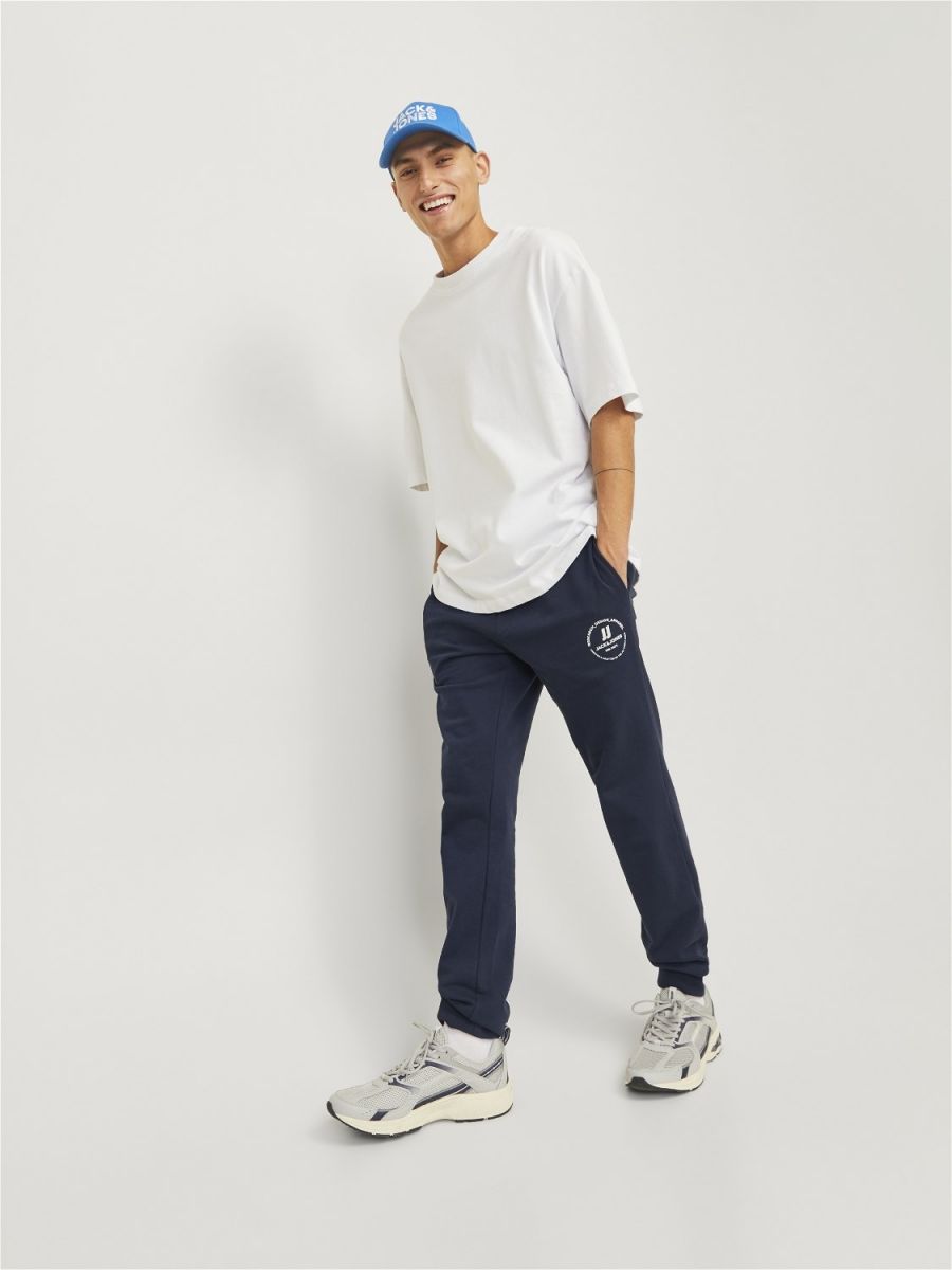 PANTALONI Uomo JACK&JONES 12249904 JPSTGORDON JJSWIFT NAVY BLAZER