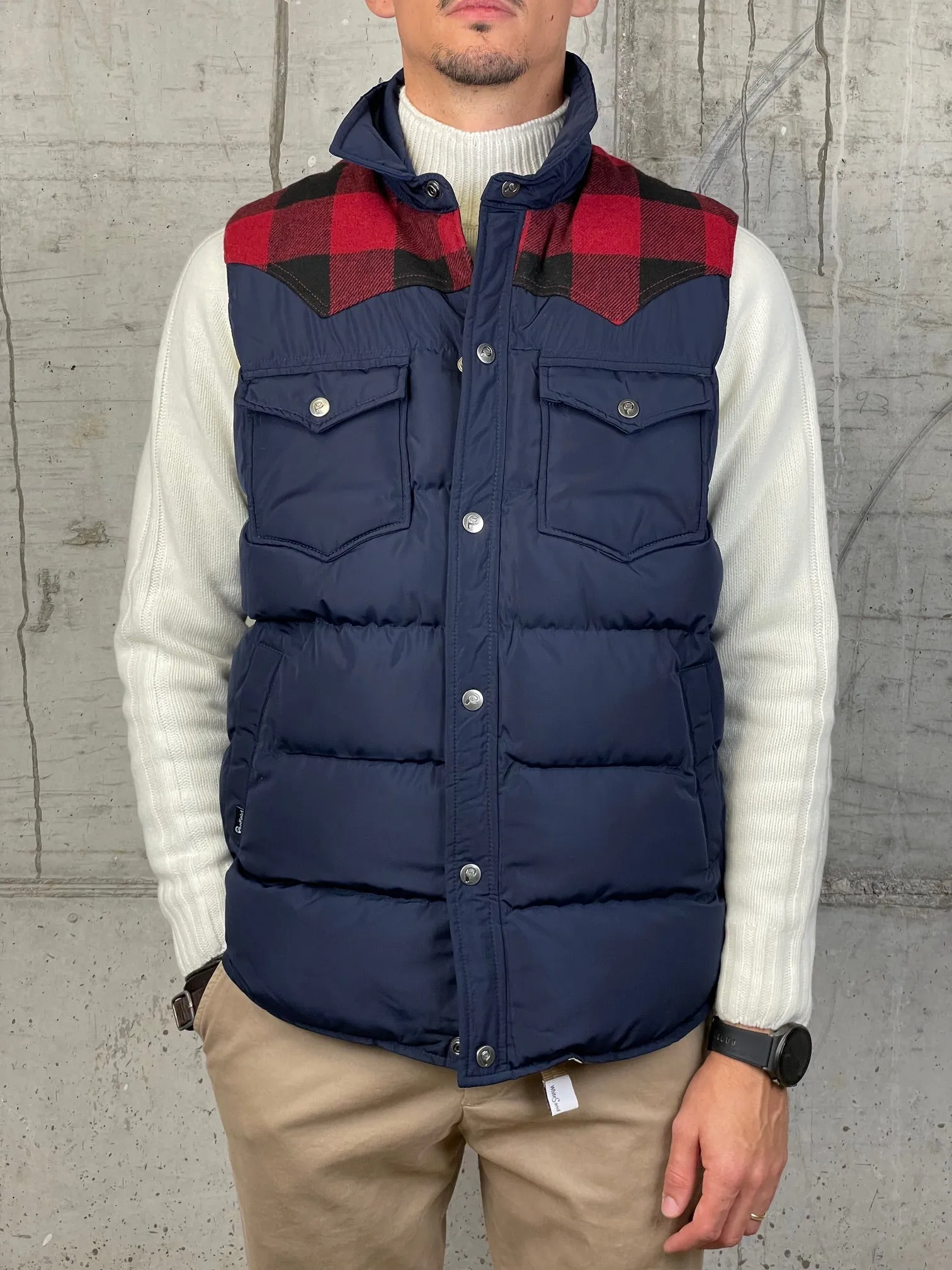 Penfield Gilet Rockford Blu Navy