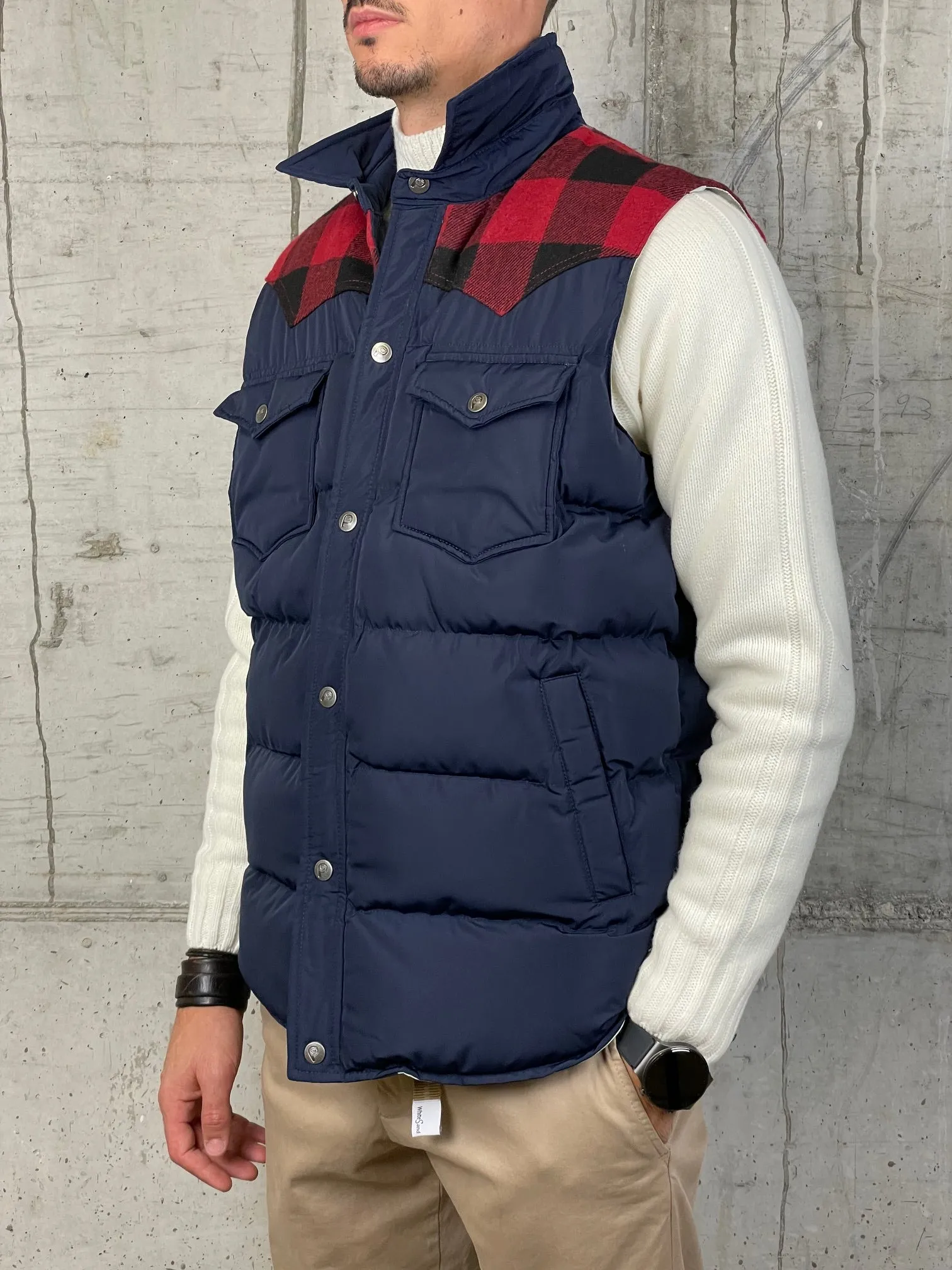 Penfield Gilet Rockford Blu Navy