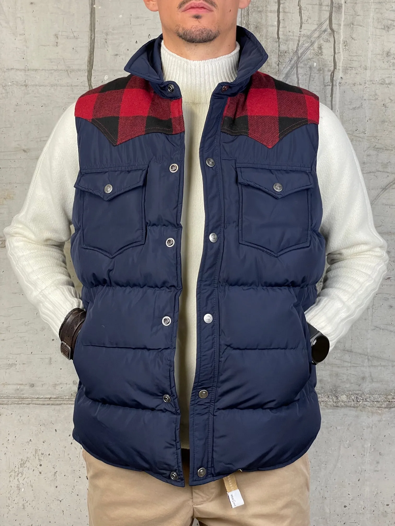 Penfield Gilet Rockford Blu Navy