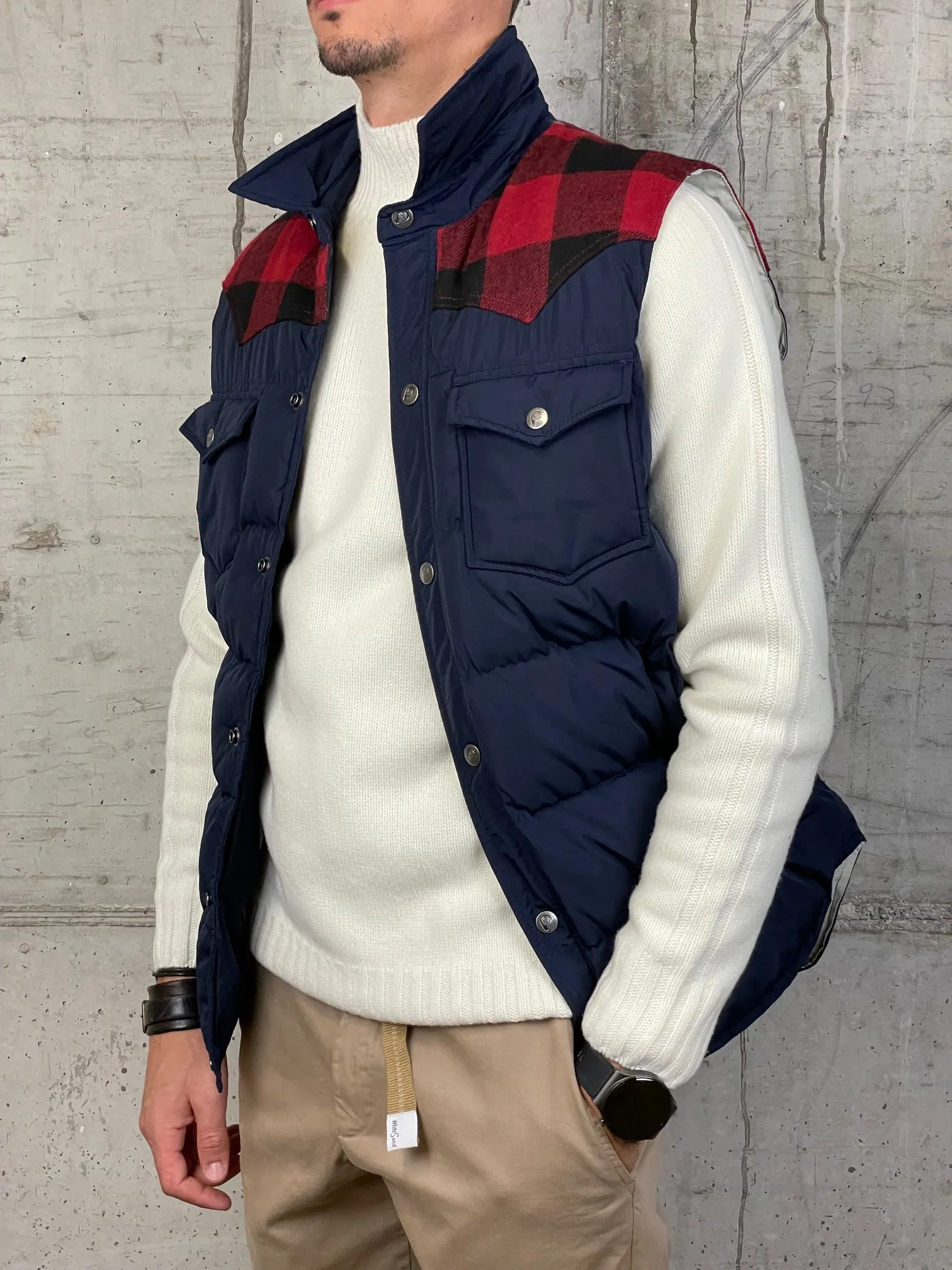 Penfield Gilet Rockford Blu Navy