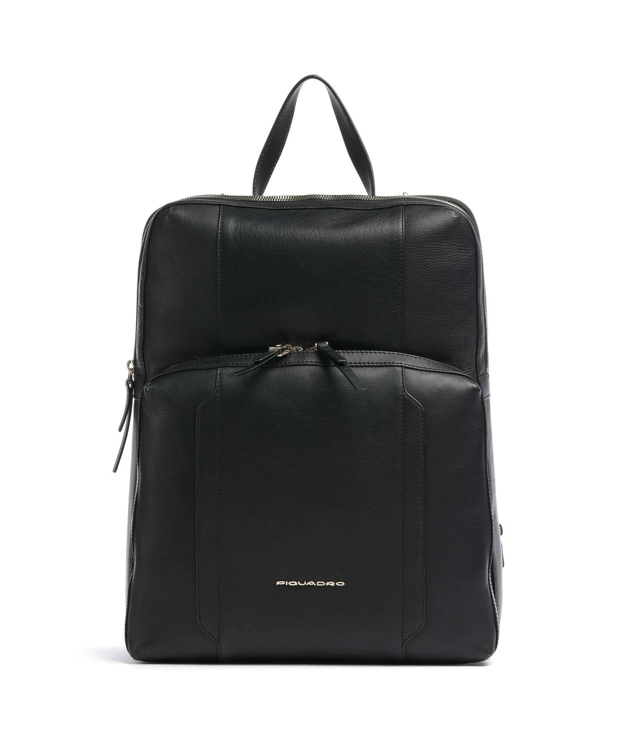  Piquadro Circle Zaino porta pc 15″ pelle di vacchetta finemente grana nero  
