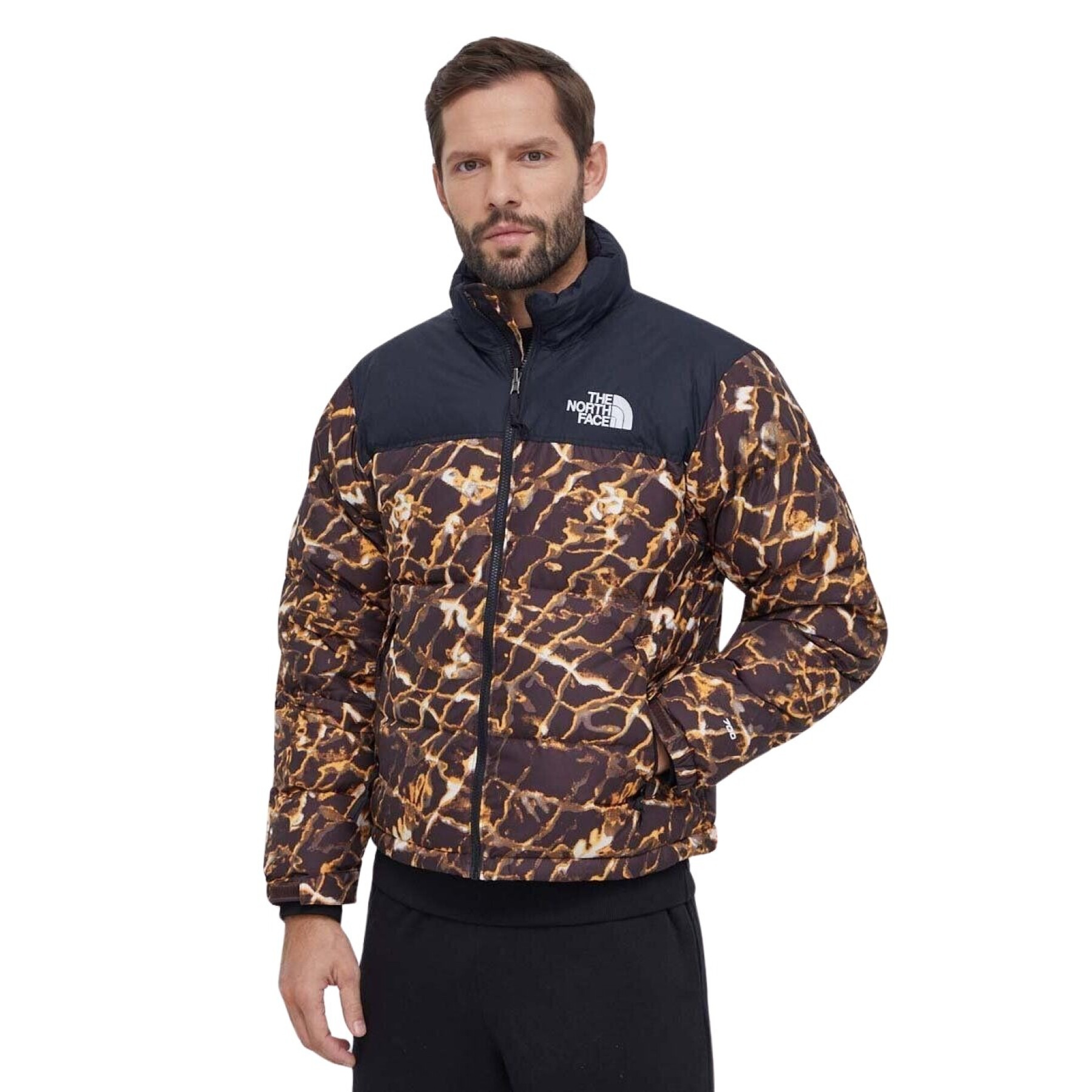 Piumino con zip The North Face Nuptse [Dimensione M]