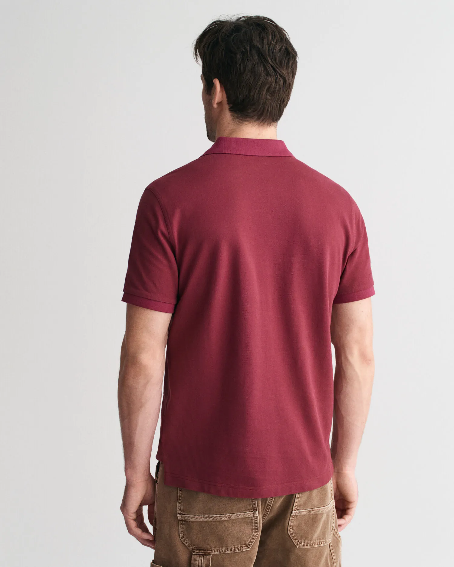 Polo Shield in piqué regular fit    