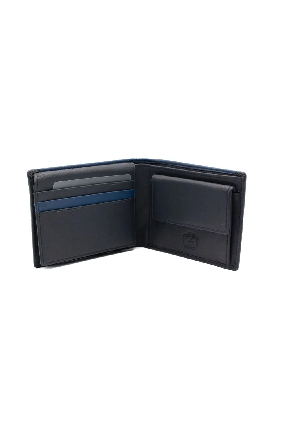 portafoglio rush uomo navy/black