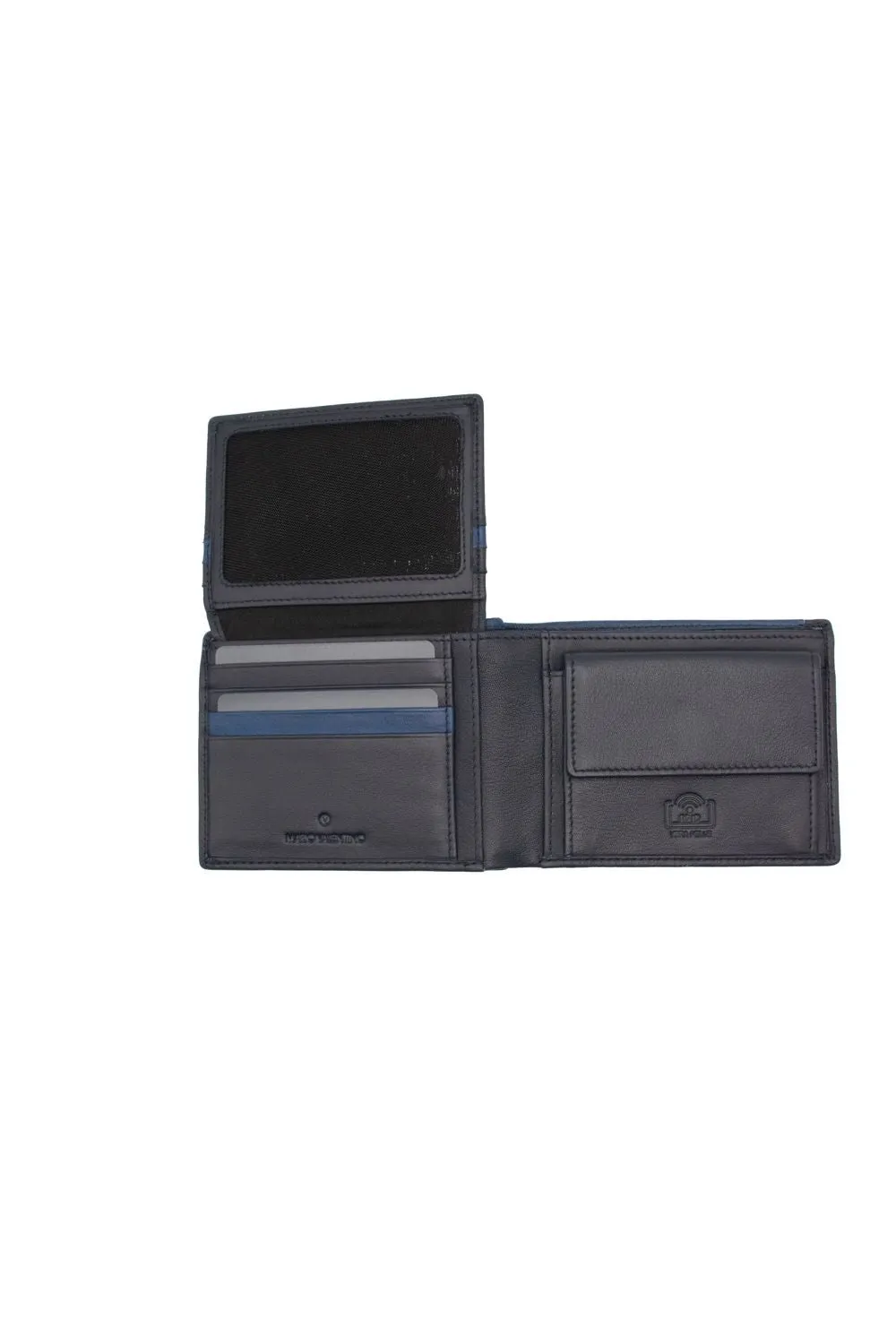 portafoglio rush uomo navy/black