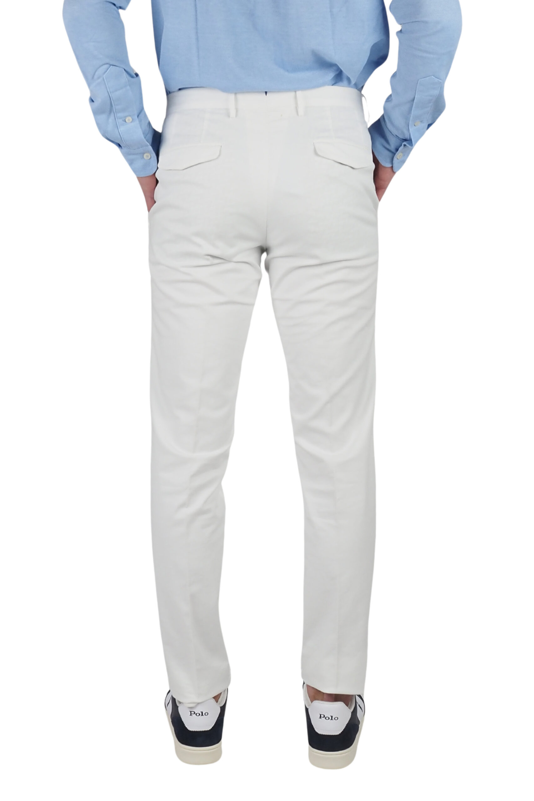 PT Torino pantaloni bianchi uomo