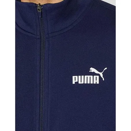 Puma Men's tracksuit in brushed cotton Clean Sweat Suit TR 585840 26 navy