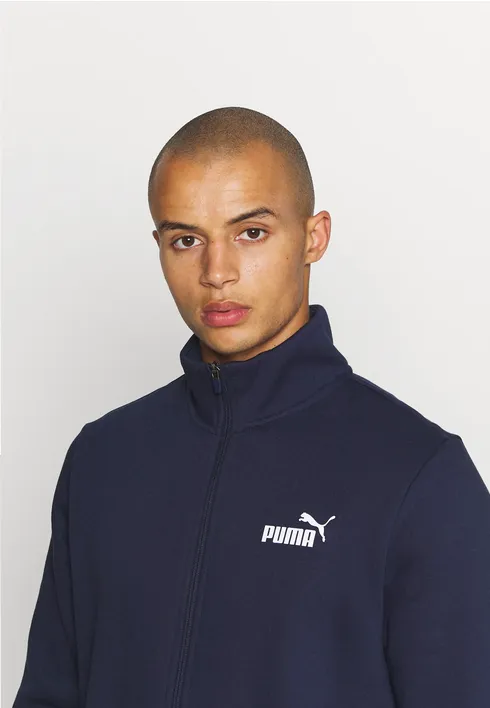 Puma Men's tracksuit in brushed cotton Clean Sweat Suit TR 585840 26 navy