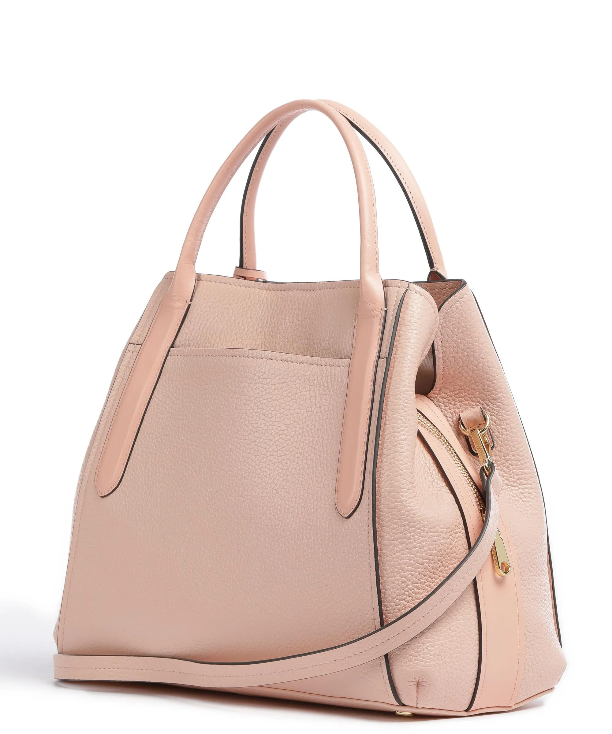  Radley London Baylis Road 2.0 Borsa a mano pelle di vacchetta grana albicocca  