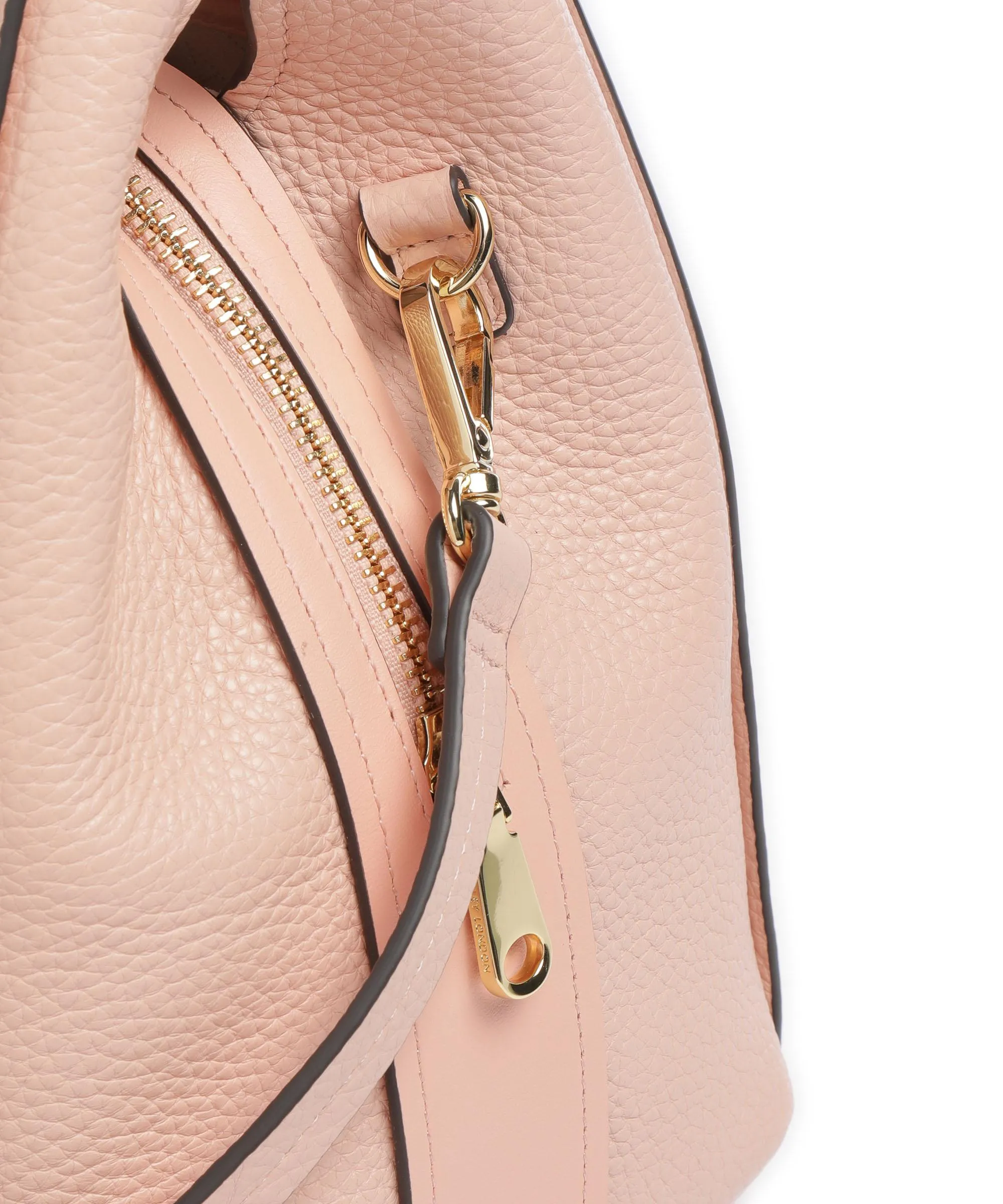  Radley London Baylis Road 2.0 Borsa a mano pelle di vacchetta grana albicocca  