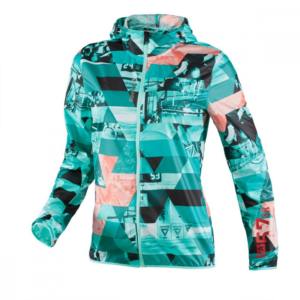 REEBOK Giacca os print donna
