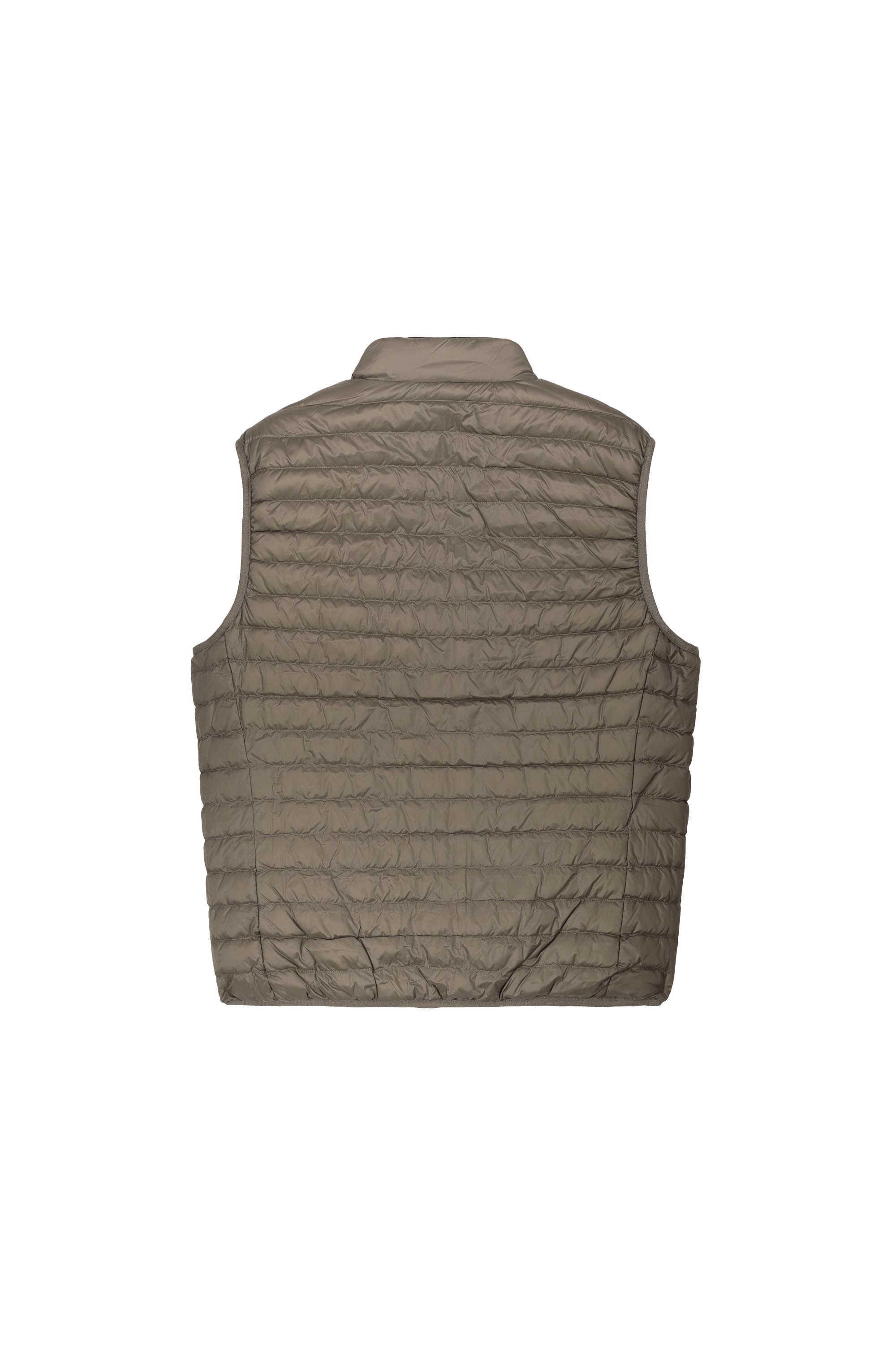 REMEL – Gilet reversibile beige e nero