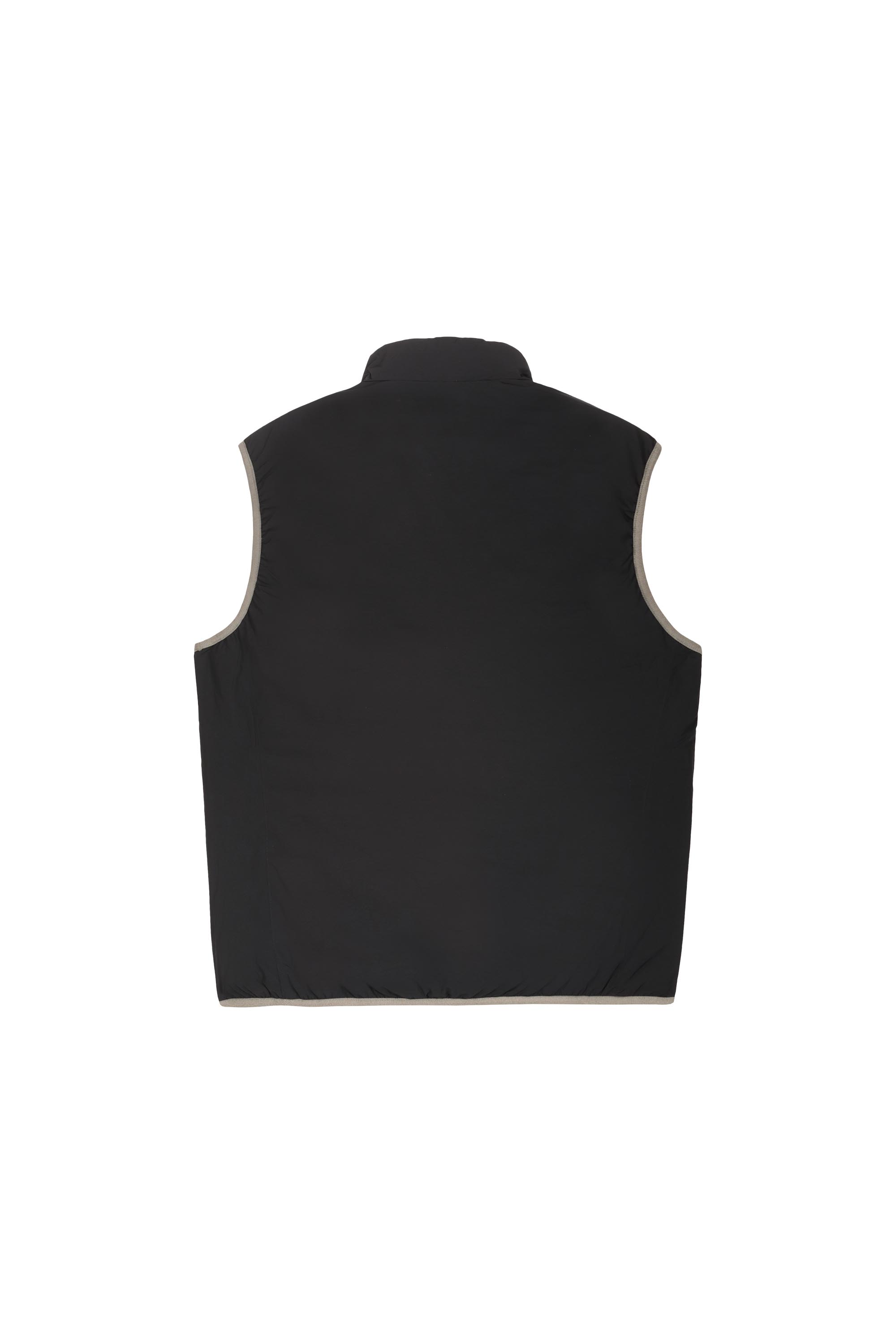 REMEL – Gilet reversibile beige e nero