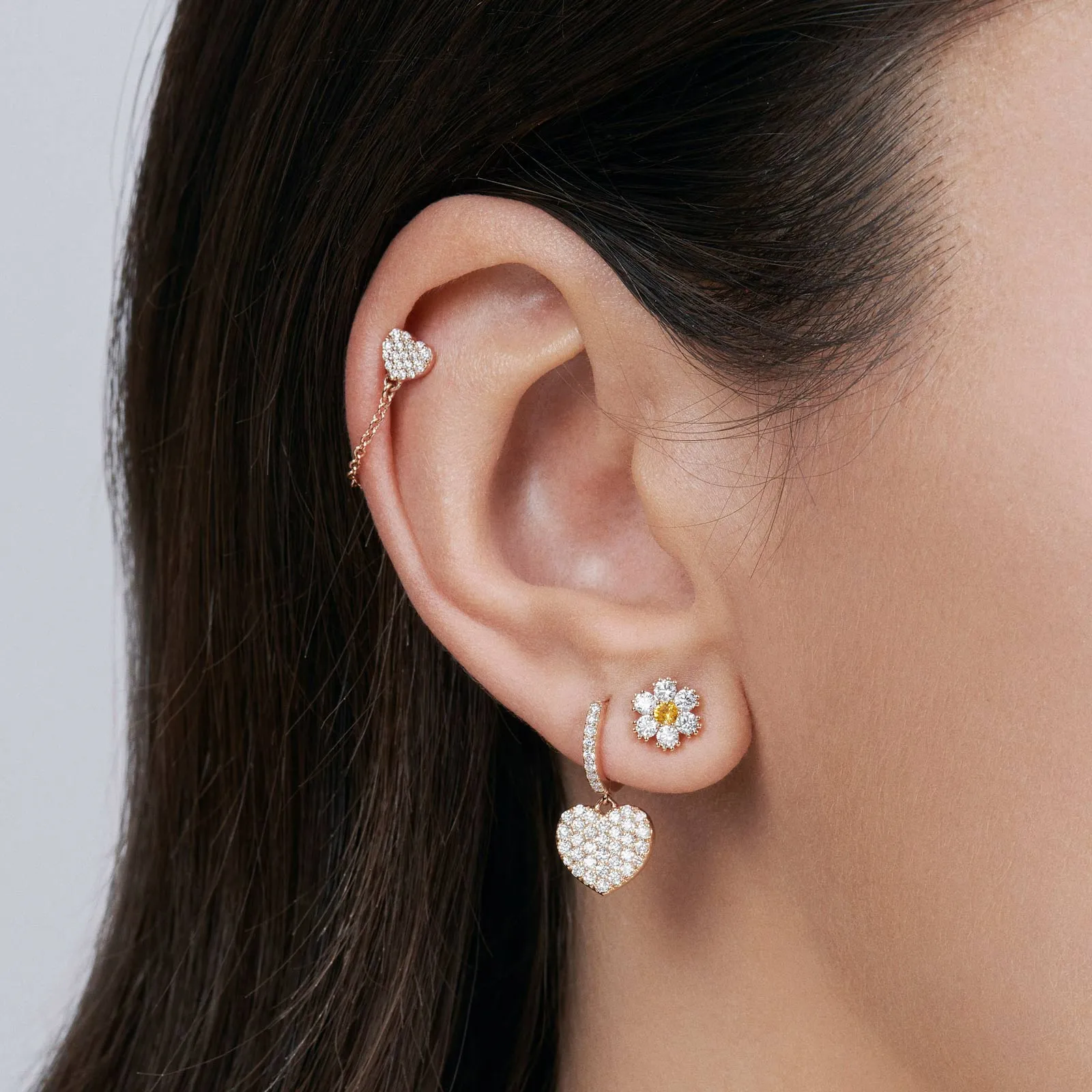 ROSANNA CATTOLICO – Mono Hoop Earring